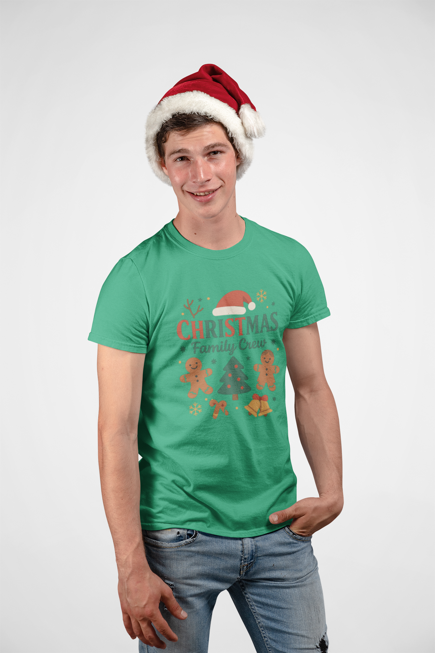 Christmas Family Crew Tee - Men's