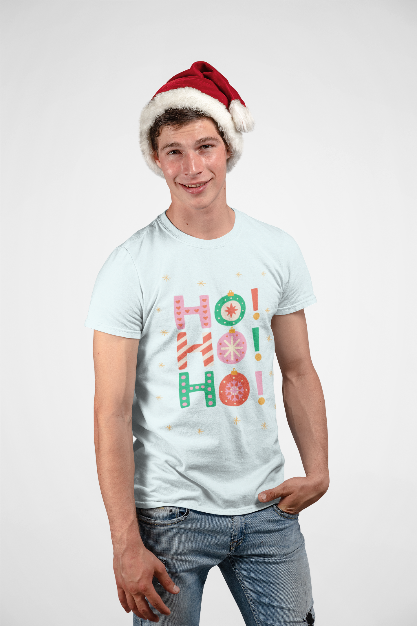 Ho Ho Ho Christmas Tee - Women's