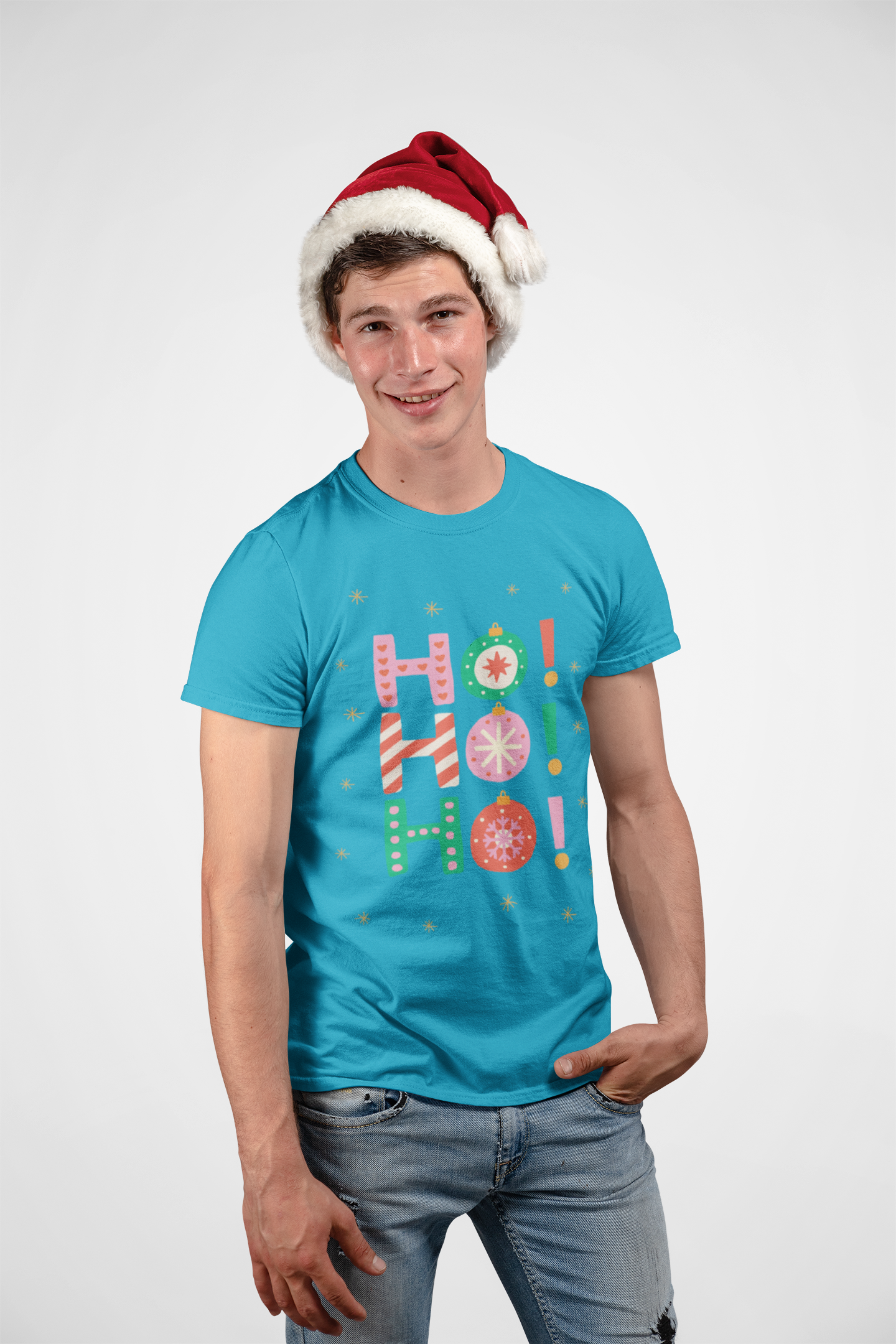 Ho Ho Ho Christmas Tee - Women's