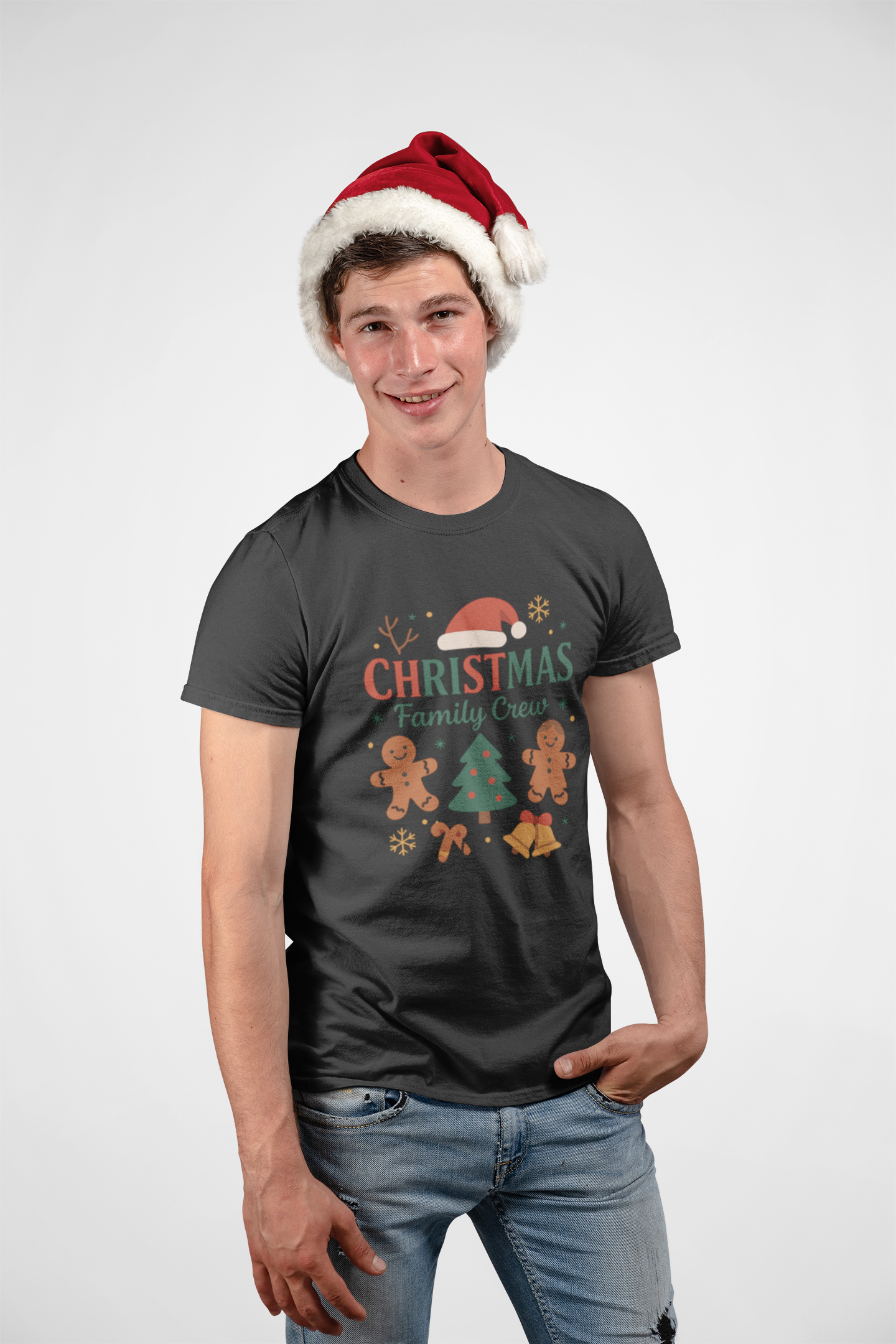 Christmas Family Crew Tee - Men's
