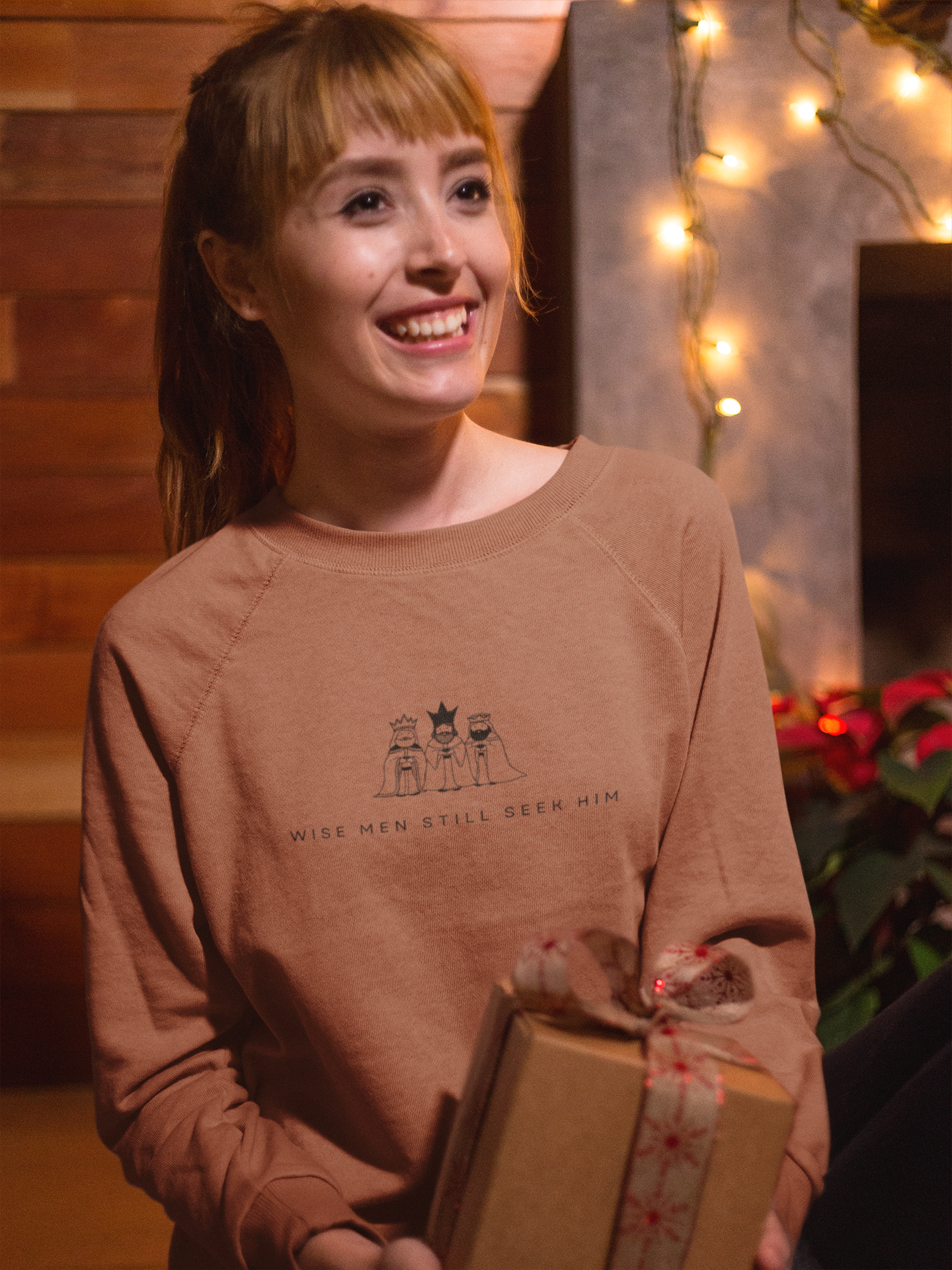 Wise Men Seek Him Christmas Hoodie - Women's