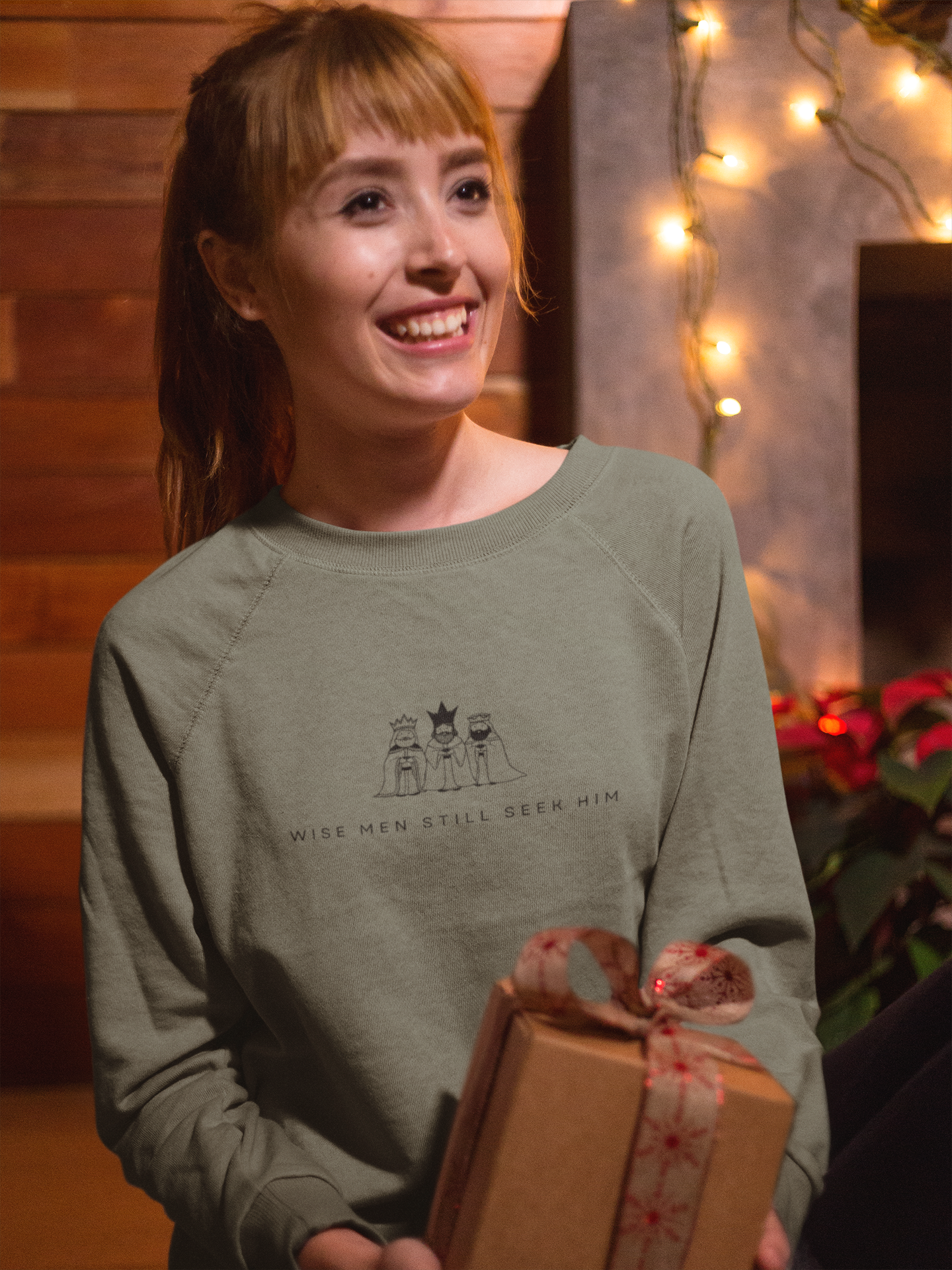 Wise Men Seek Him Christmas Hoodie - Women's