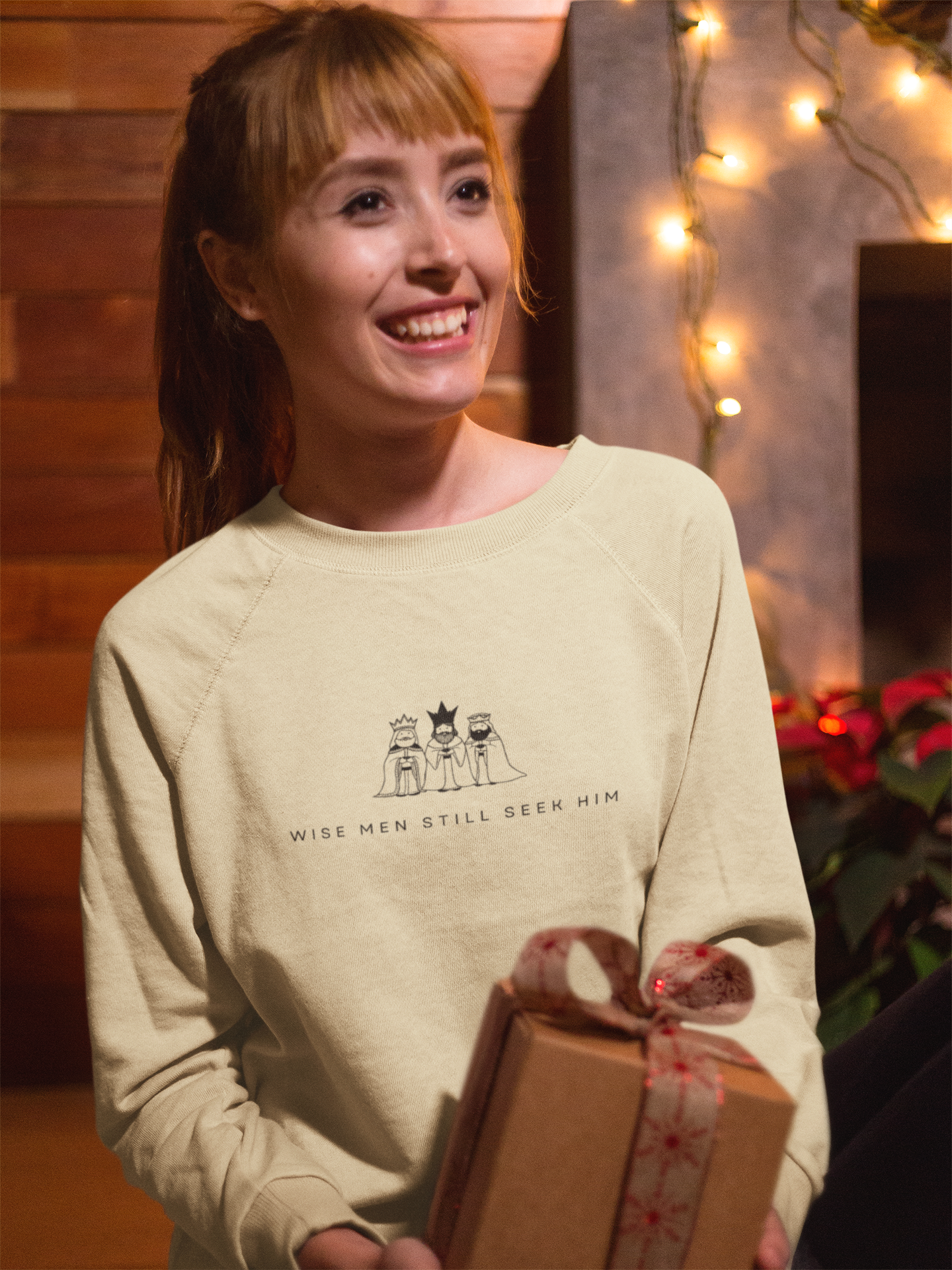 Wise Men Seek Him Christmas Hoodie - Women's