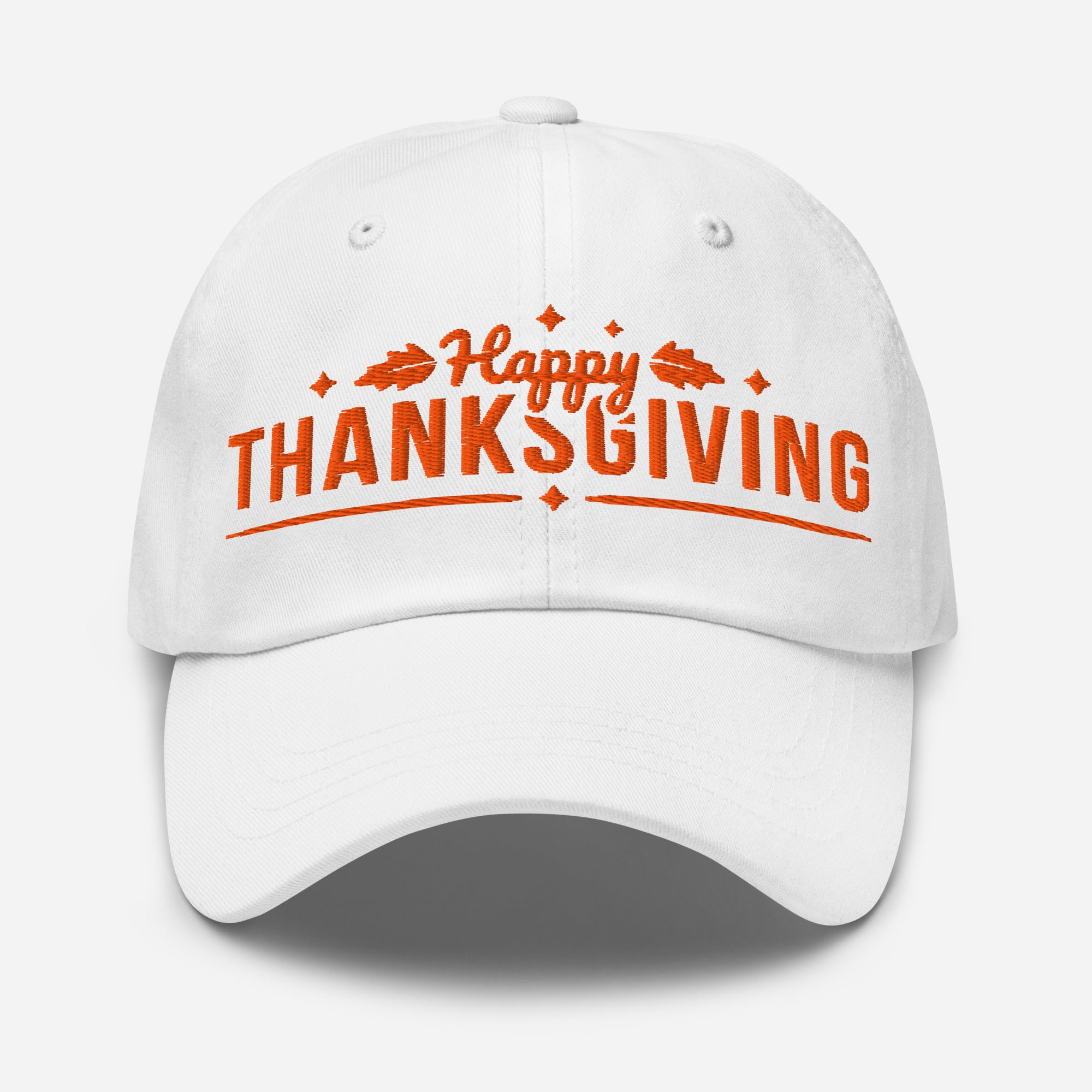 Happy Thanksgiving Cap (Orange) - Men's
