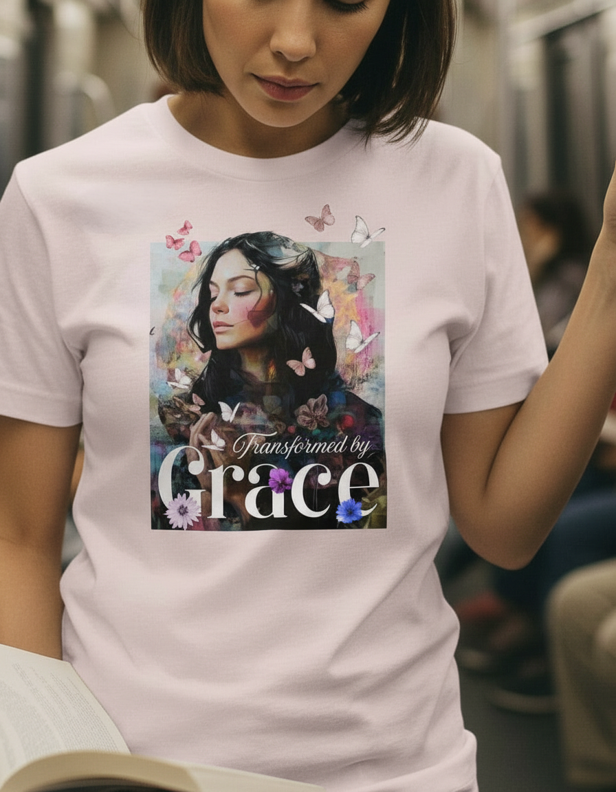Transformed by Grace T-shirt Woman