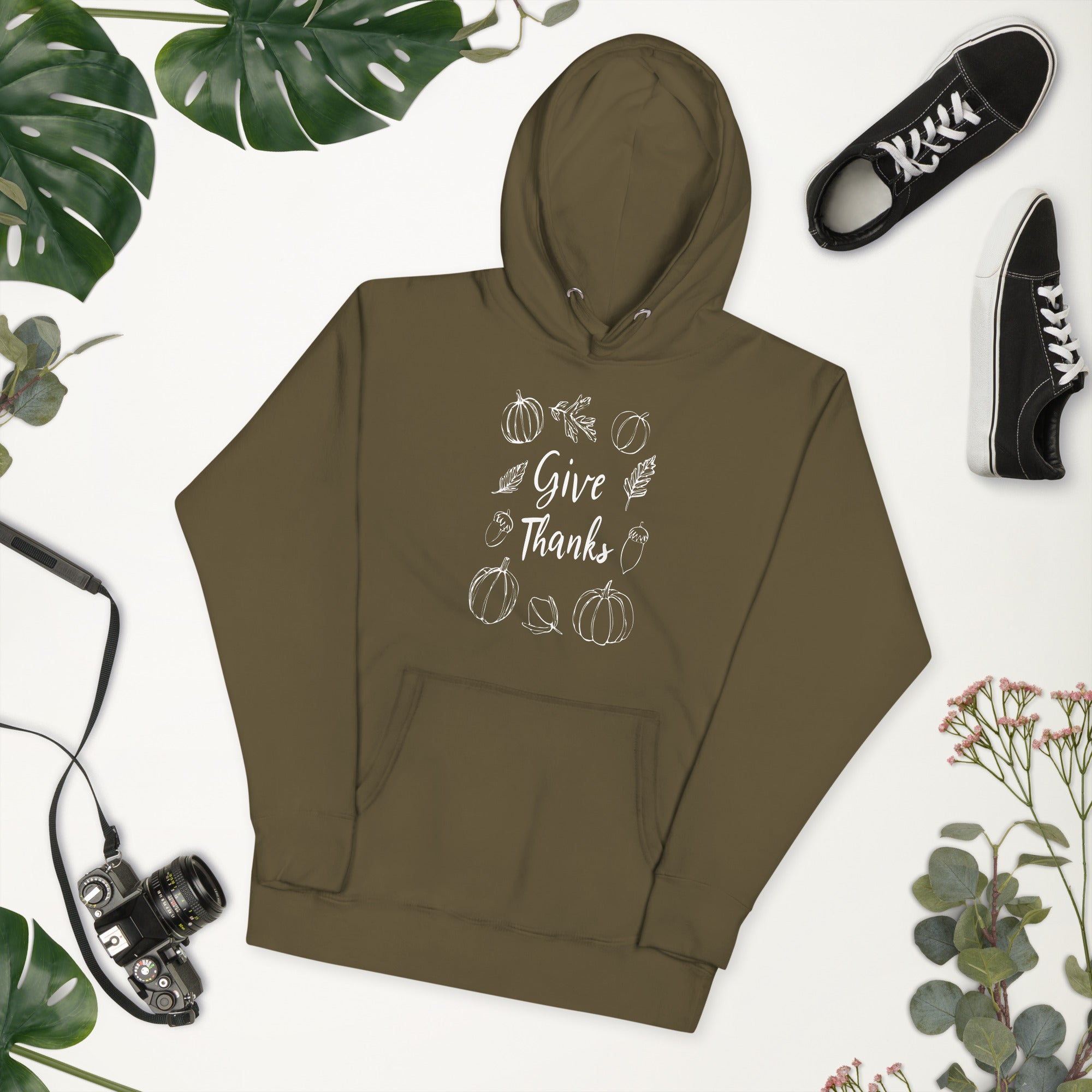 Give Thanks Hoodie - Men's