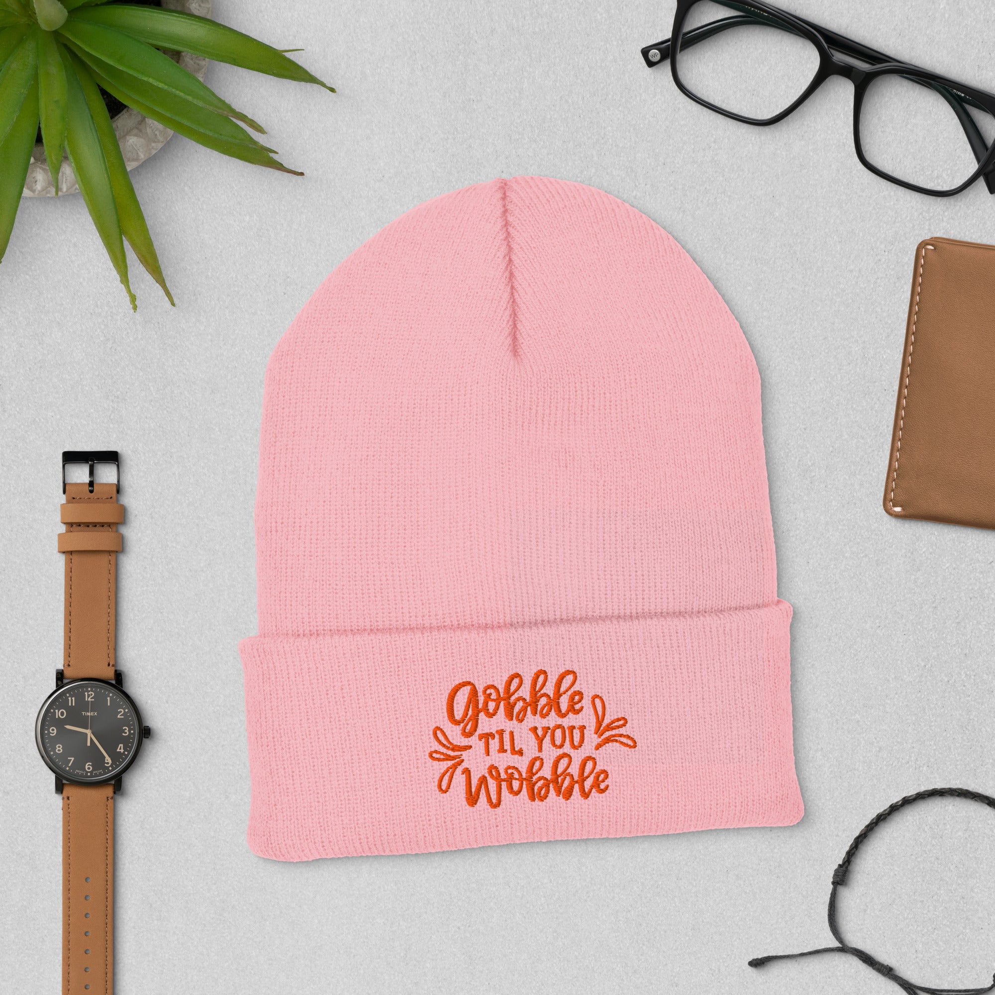 Gobble Til You Wobble Beanie - Women's