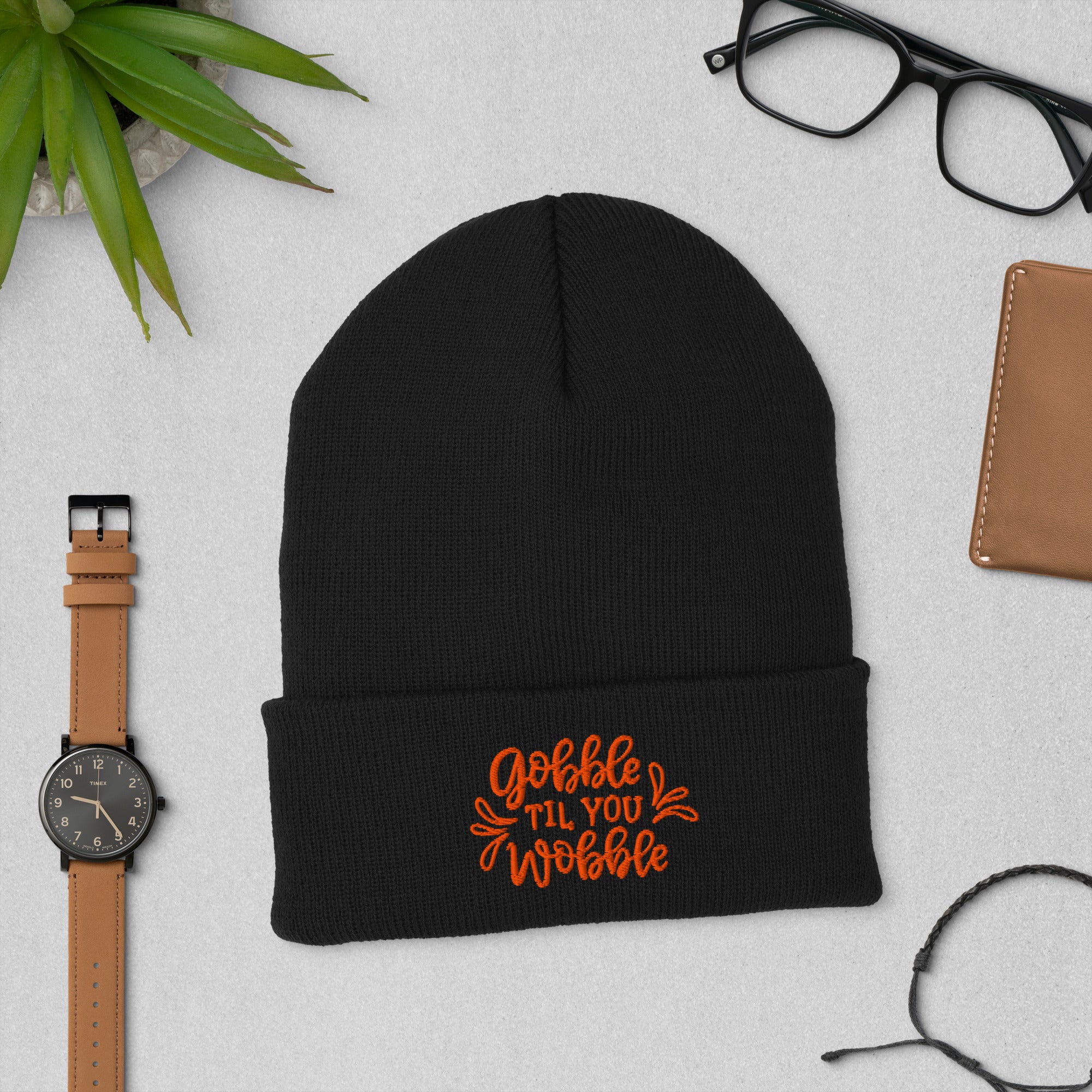 Gobble Til You Wobble Beanie - Men's