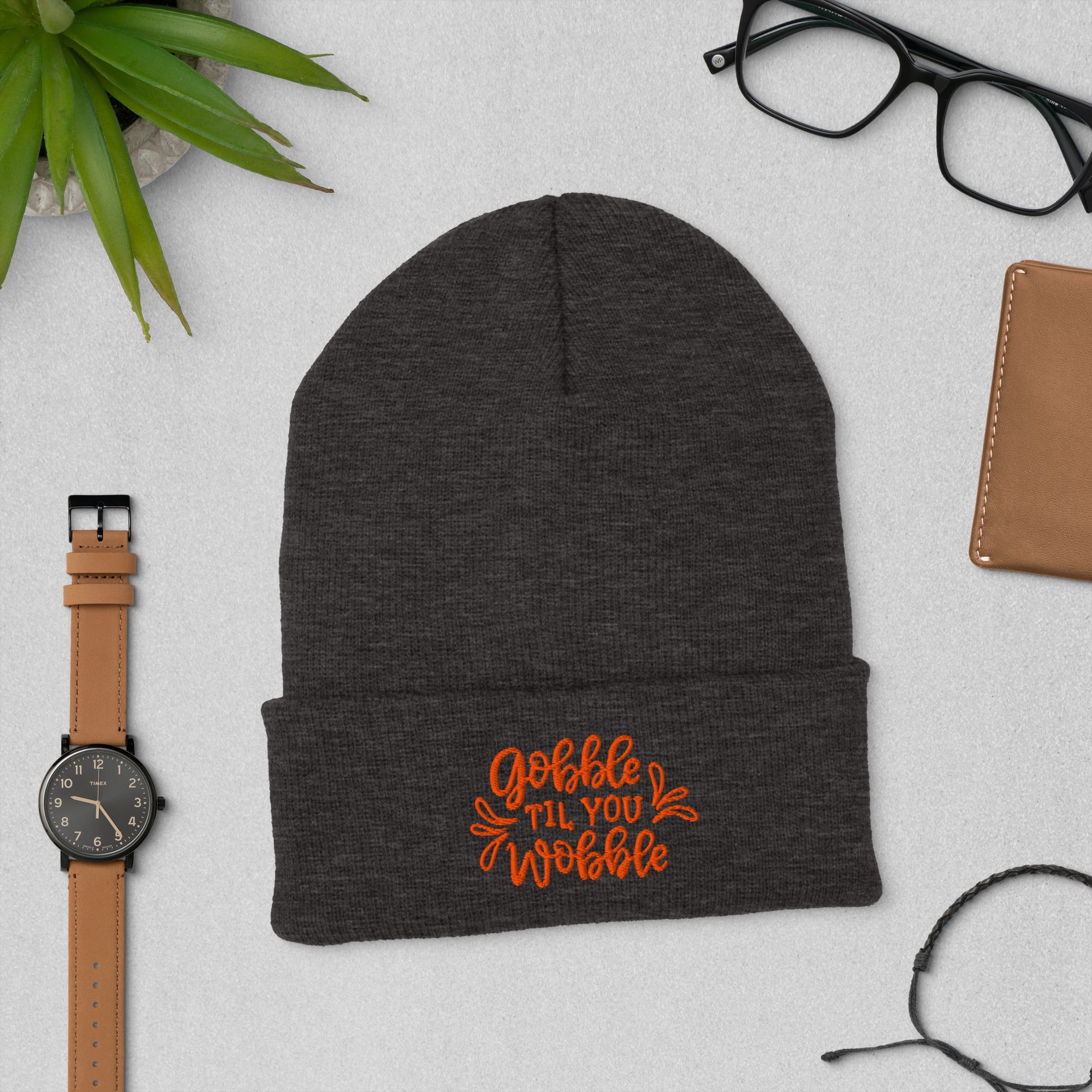 Gobble Til You Wobble Beanie - Women's