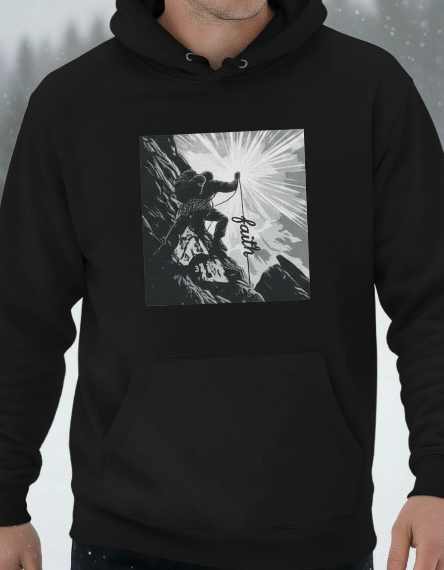 The Climb of Faith Hoodie - Men's