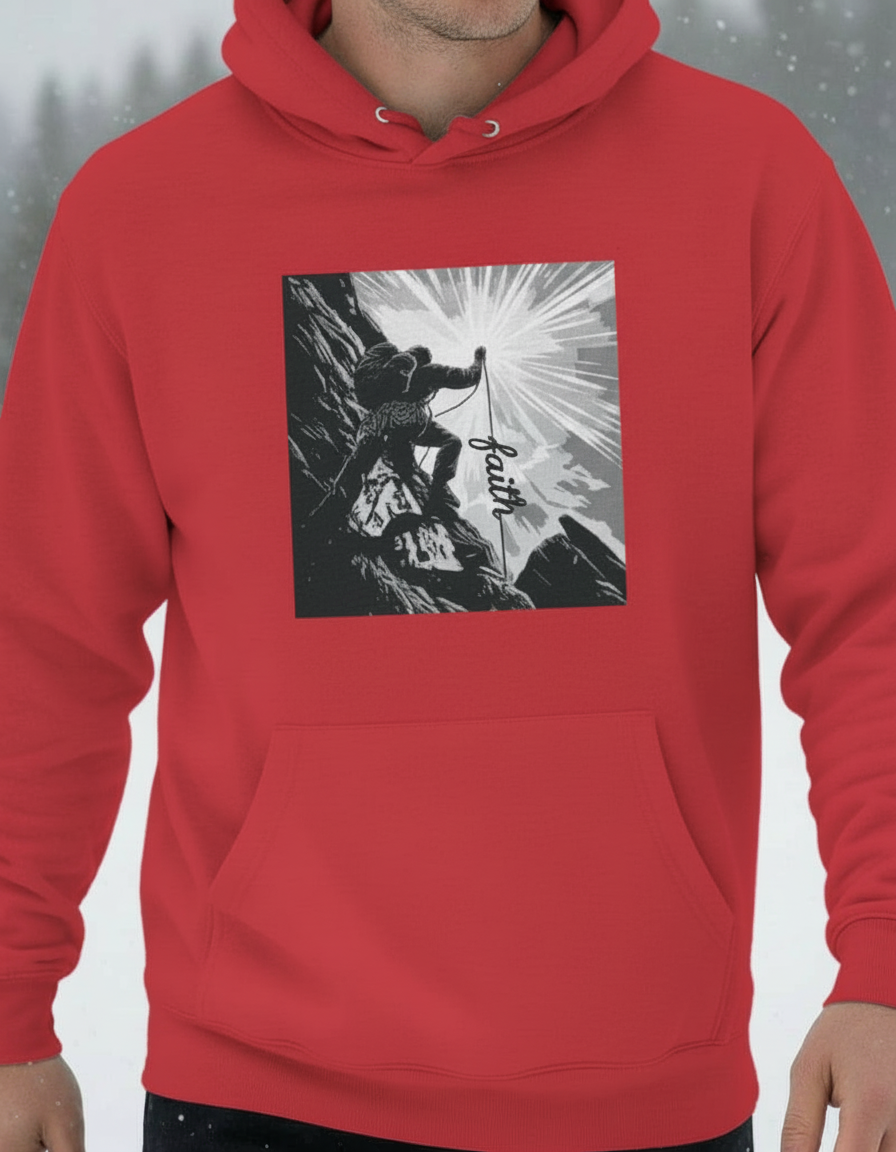 The Climb of Faith Hoodie - Men's