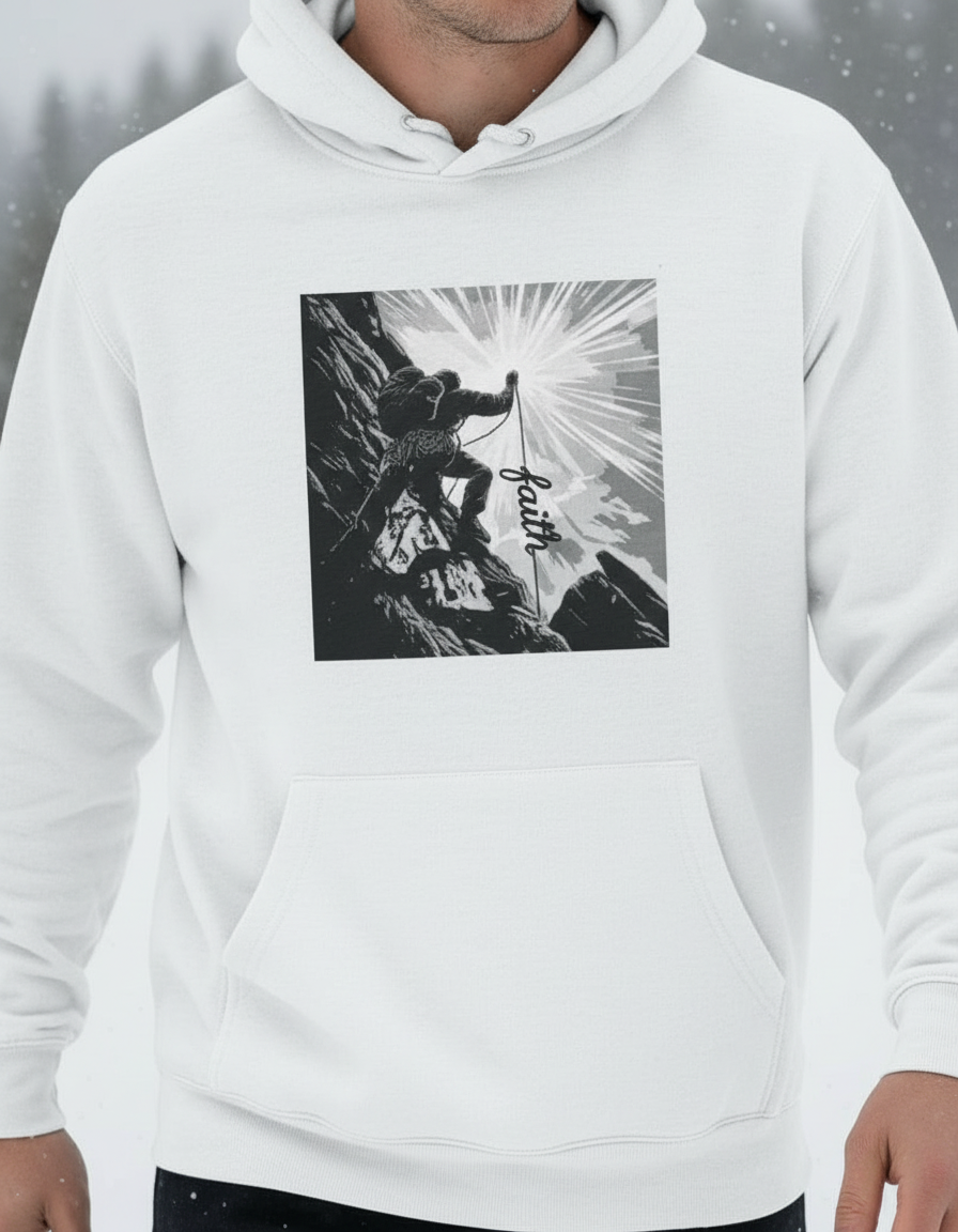 The Climb of Faith Hoodie - Men's
