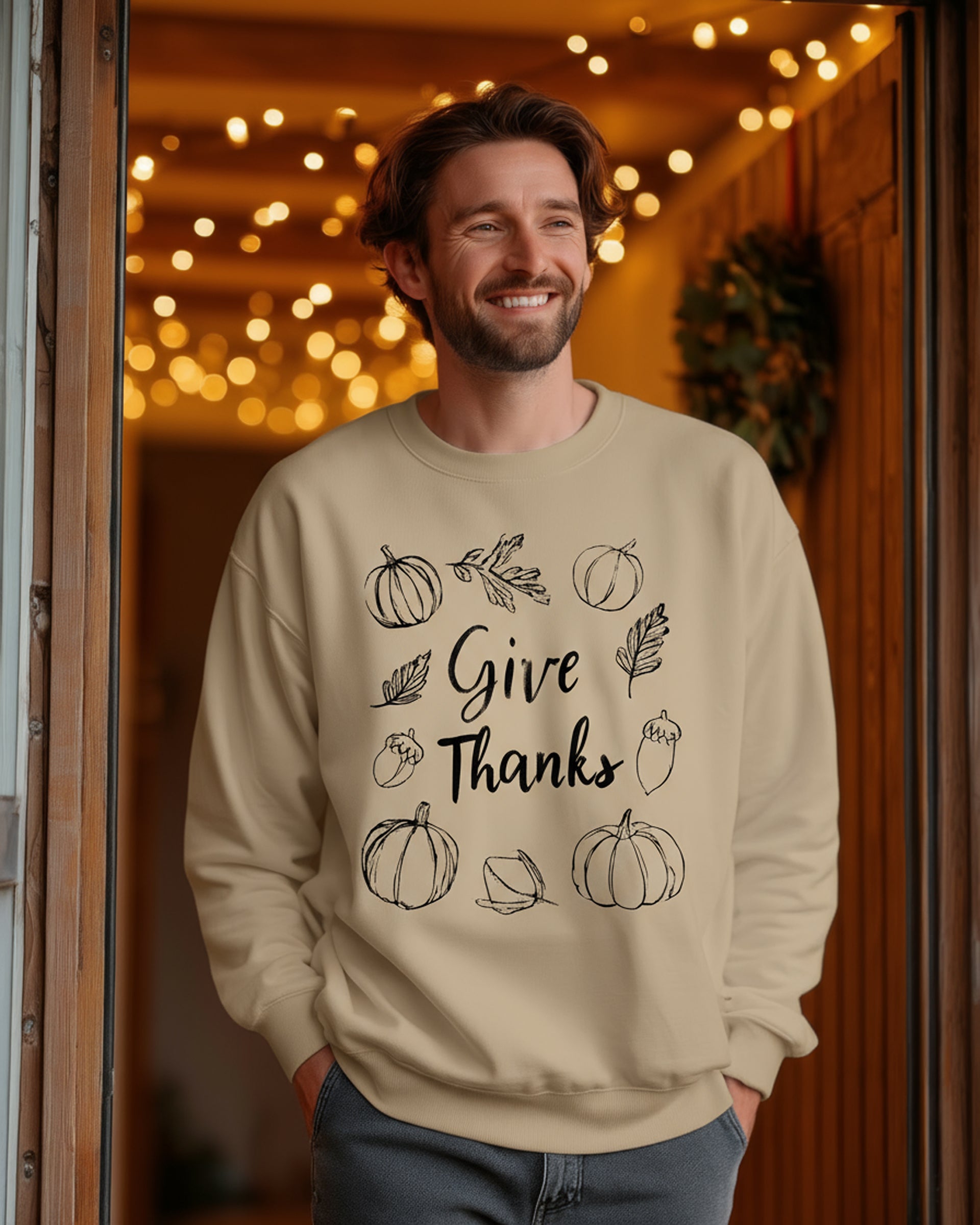 GIve Thanks Sweatshirt - Men's