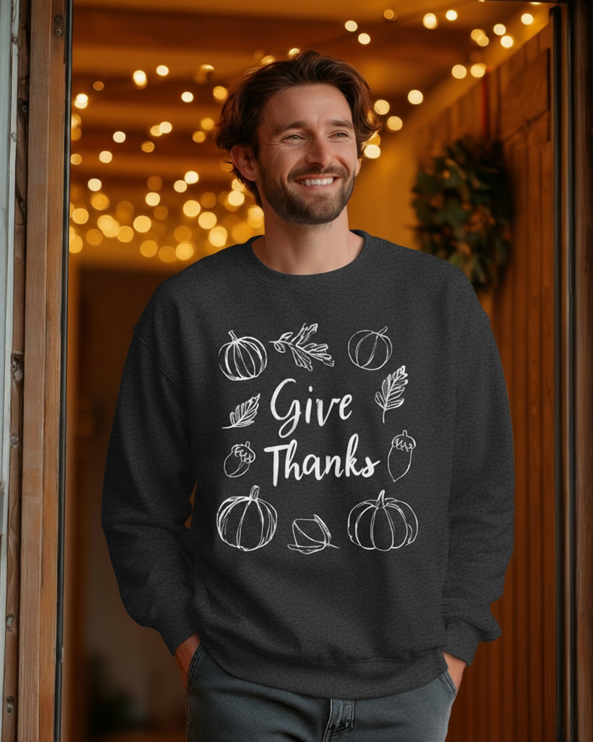 GIve Thanks Sweatshirt - Men's