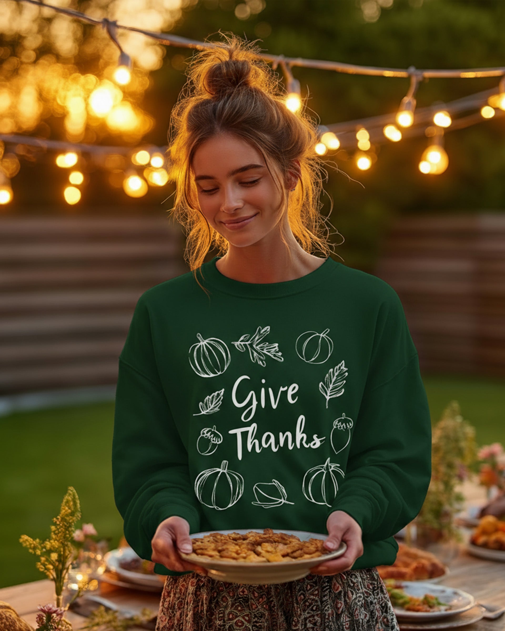 GIve Thanks Sweatshirt - Women's