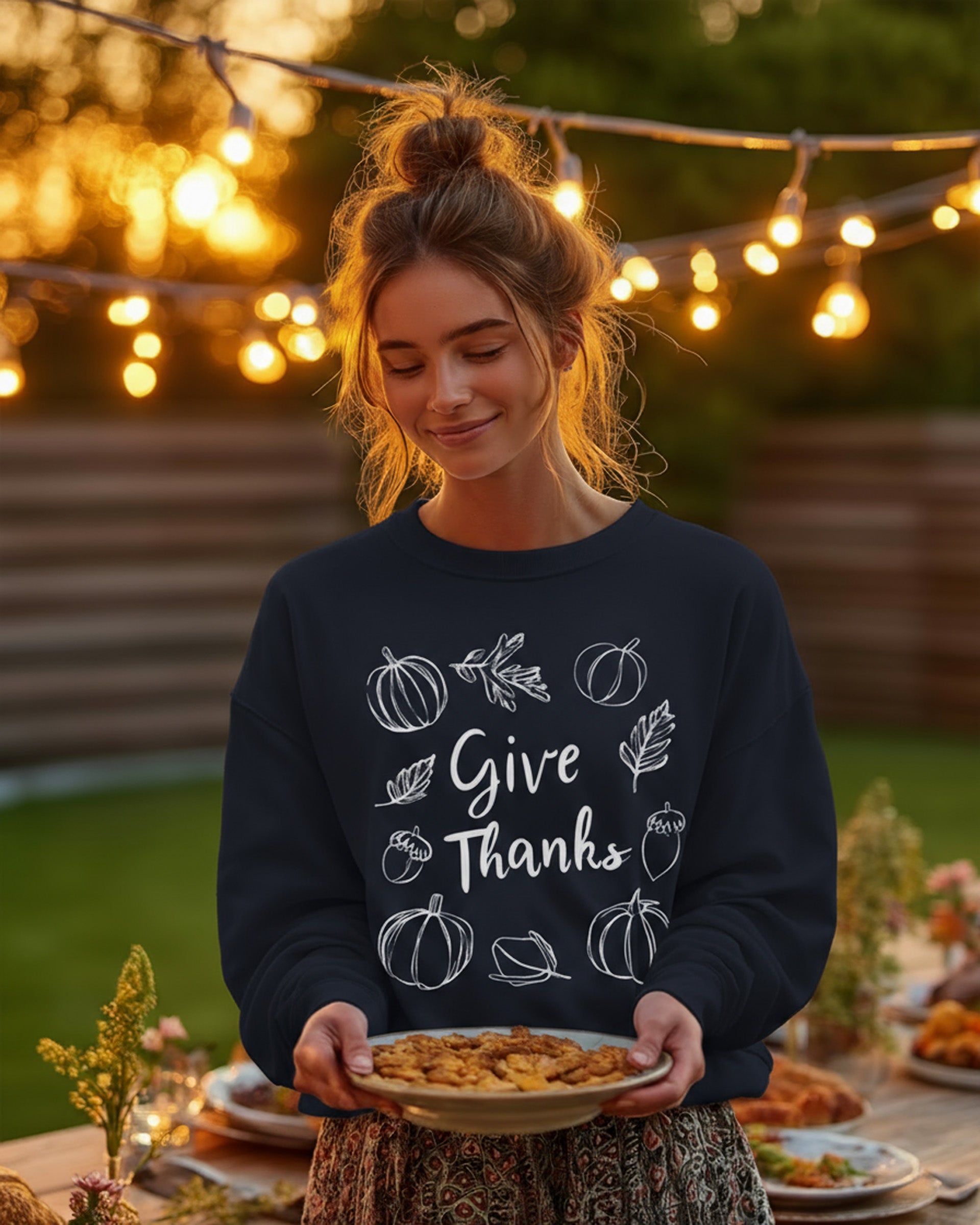 GIve Thanks Sweatshirt - Women's
