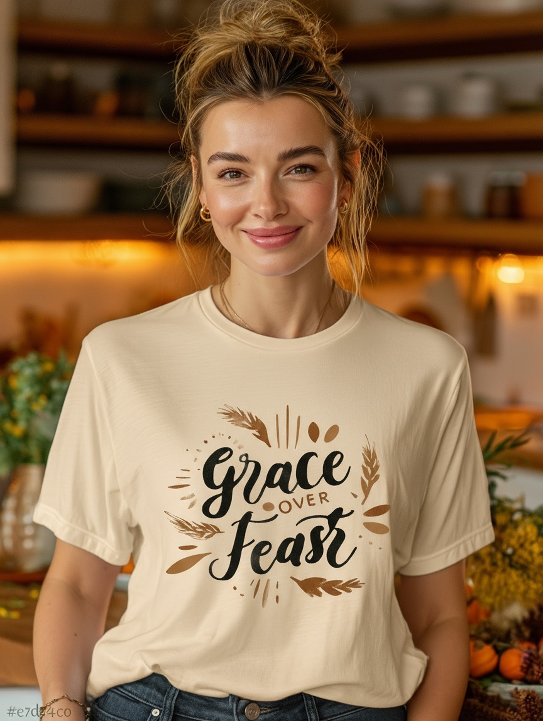 Grace Over Feast Tee - Women's
