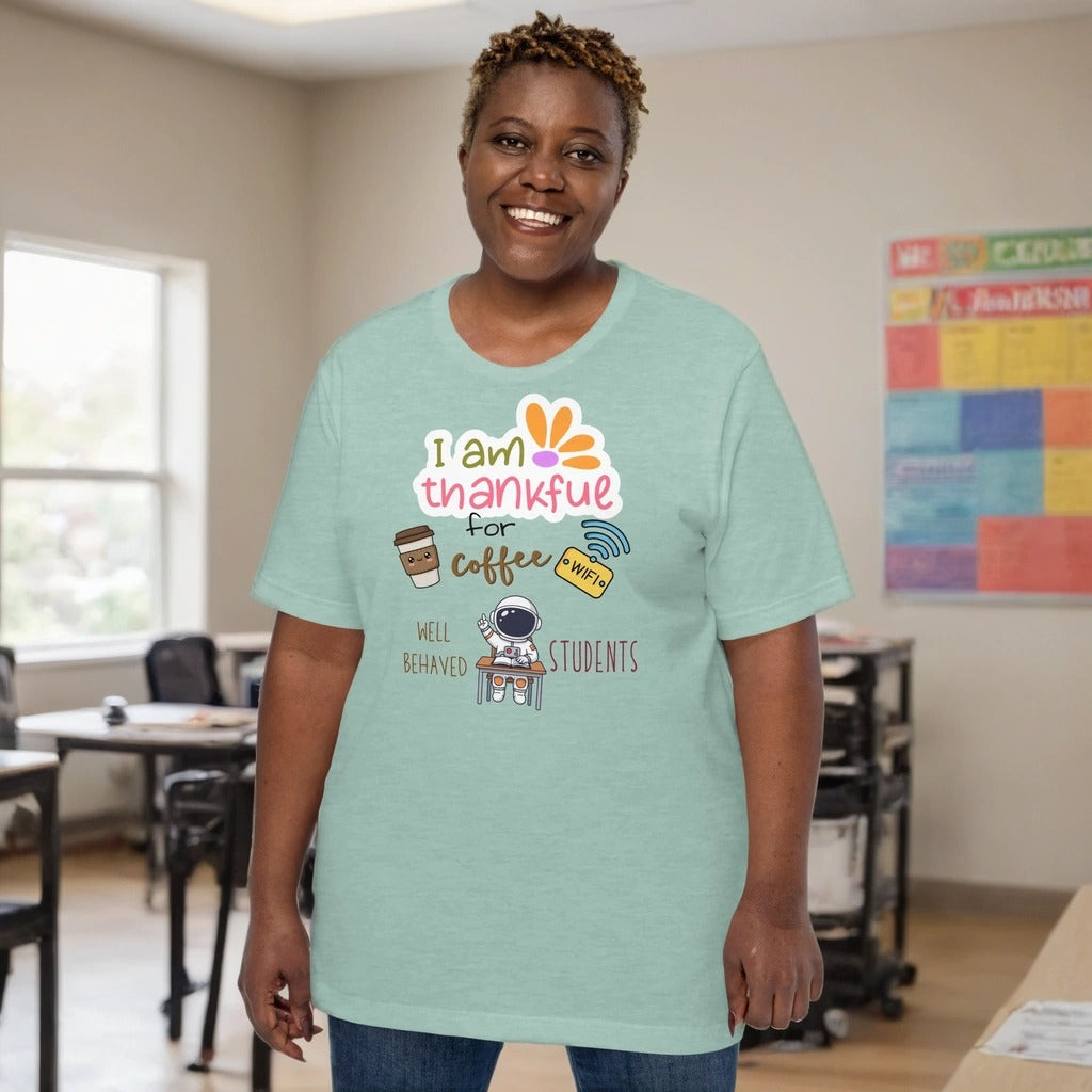 Thankful Teacher Tee - Women's