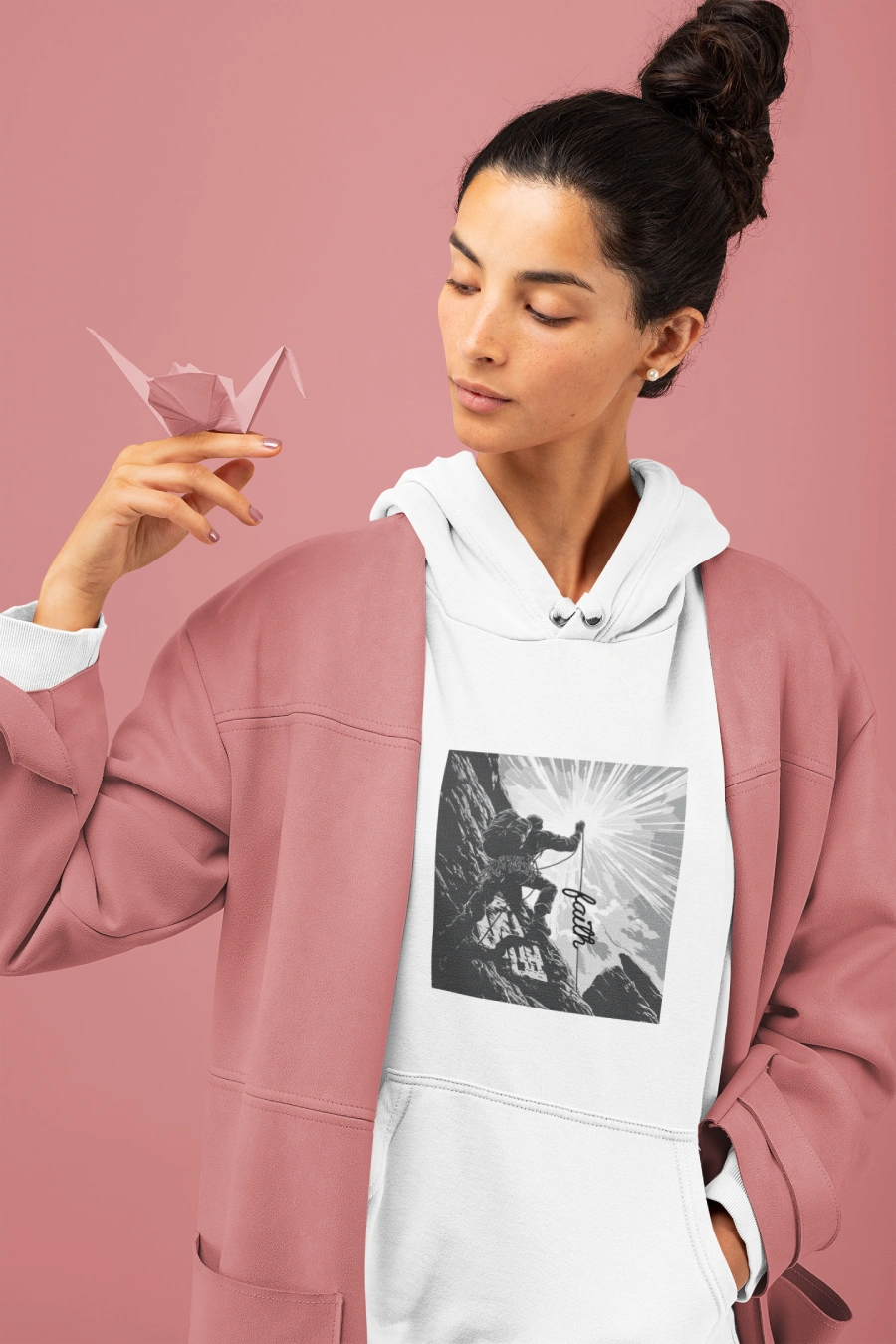 The Climb of Faith Hoodie