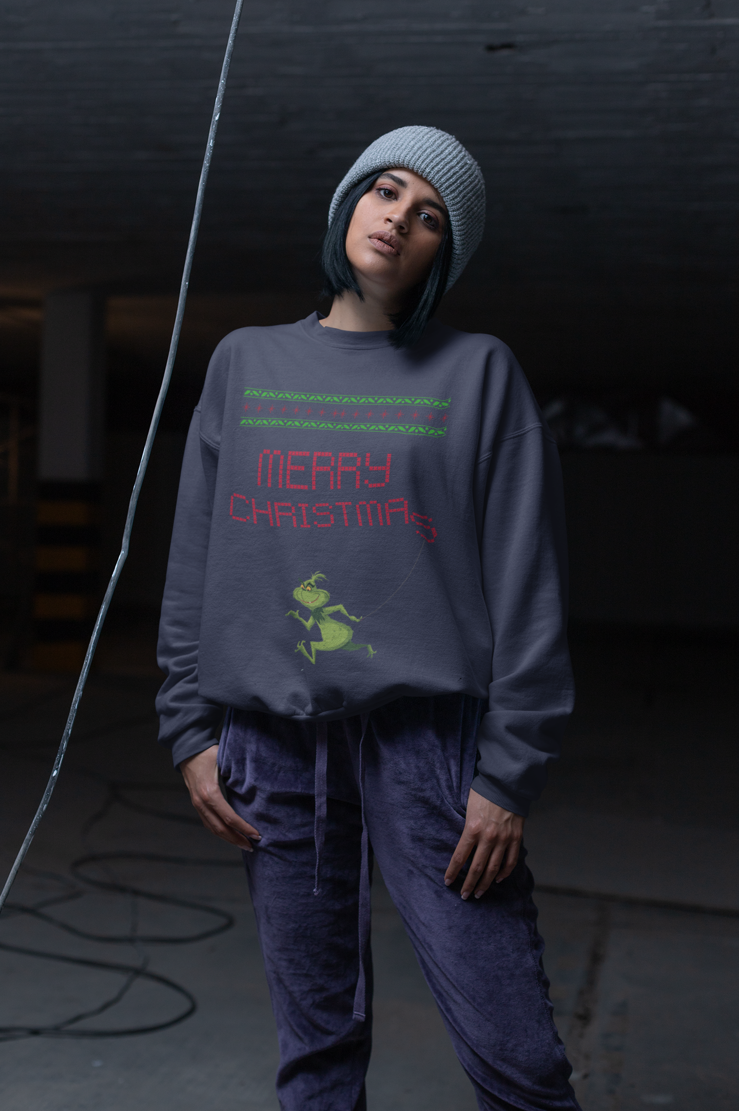 Merry Christmas (Grinch) - Women's