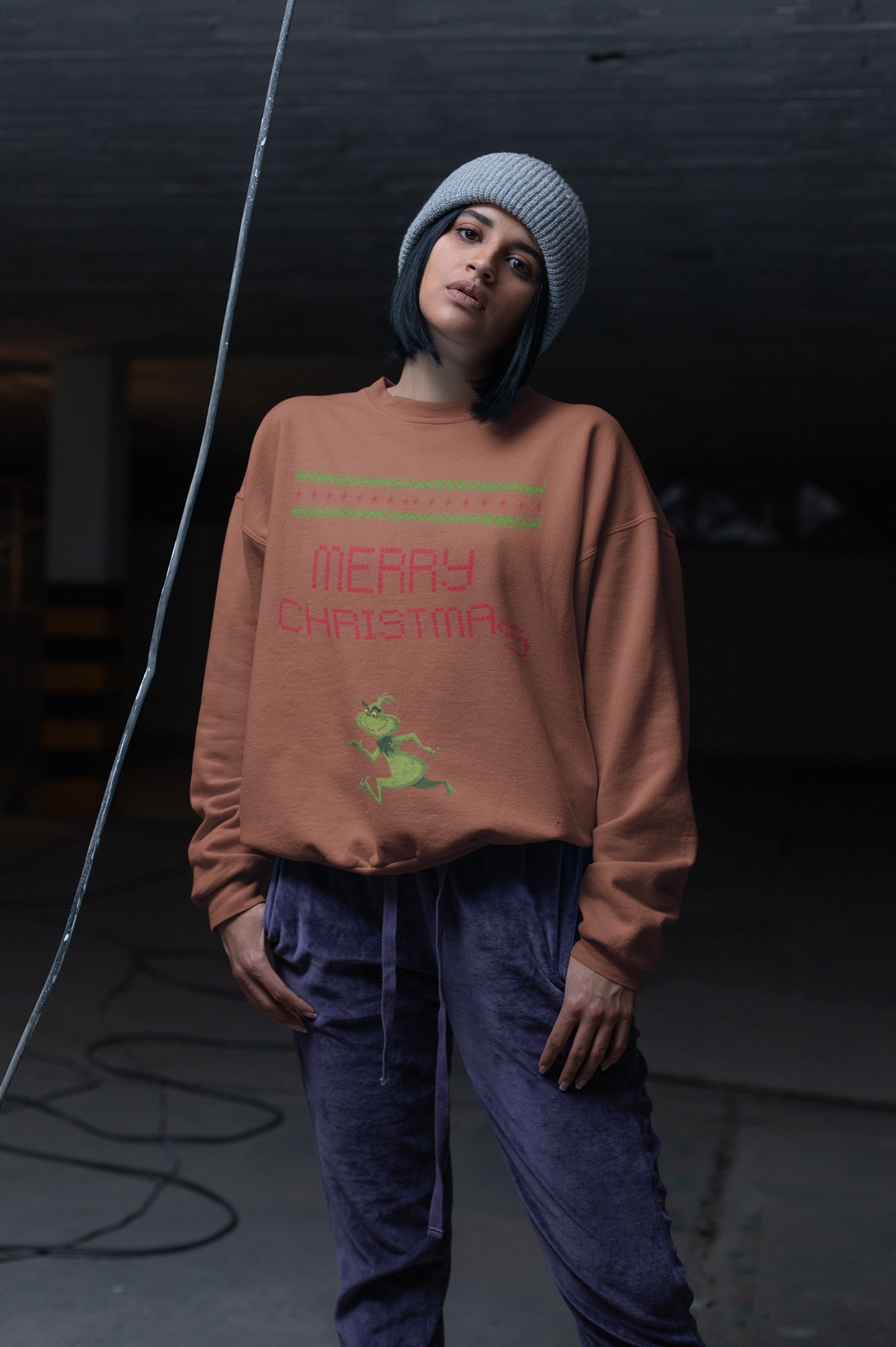Merry Christmas (Grinch) - Women's