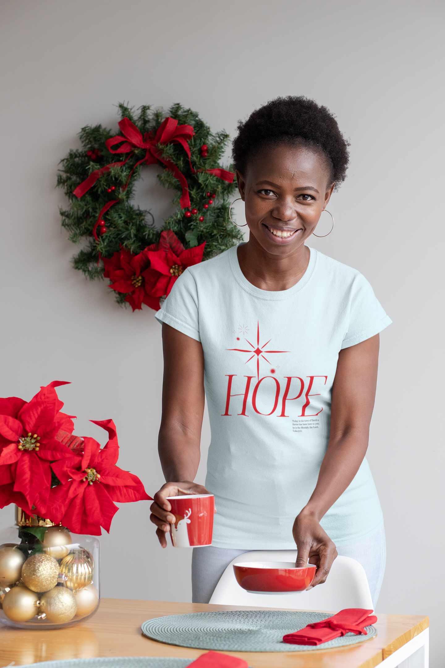 Hope Christmas Tee - Women's