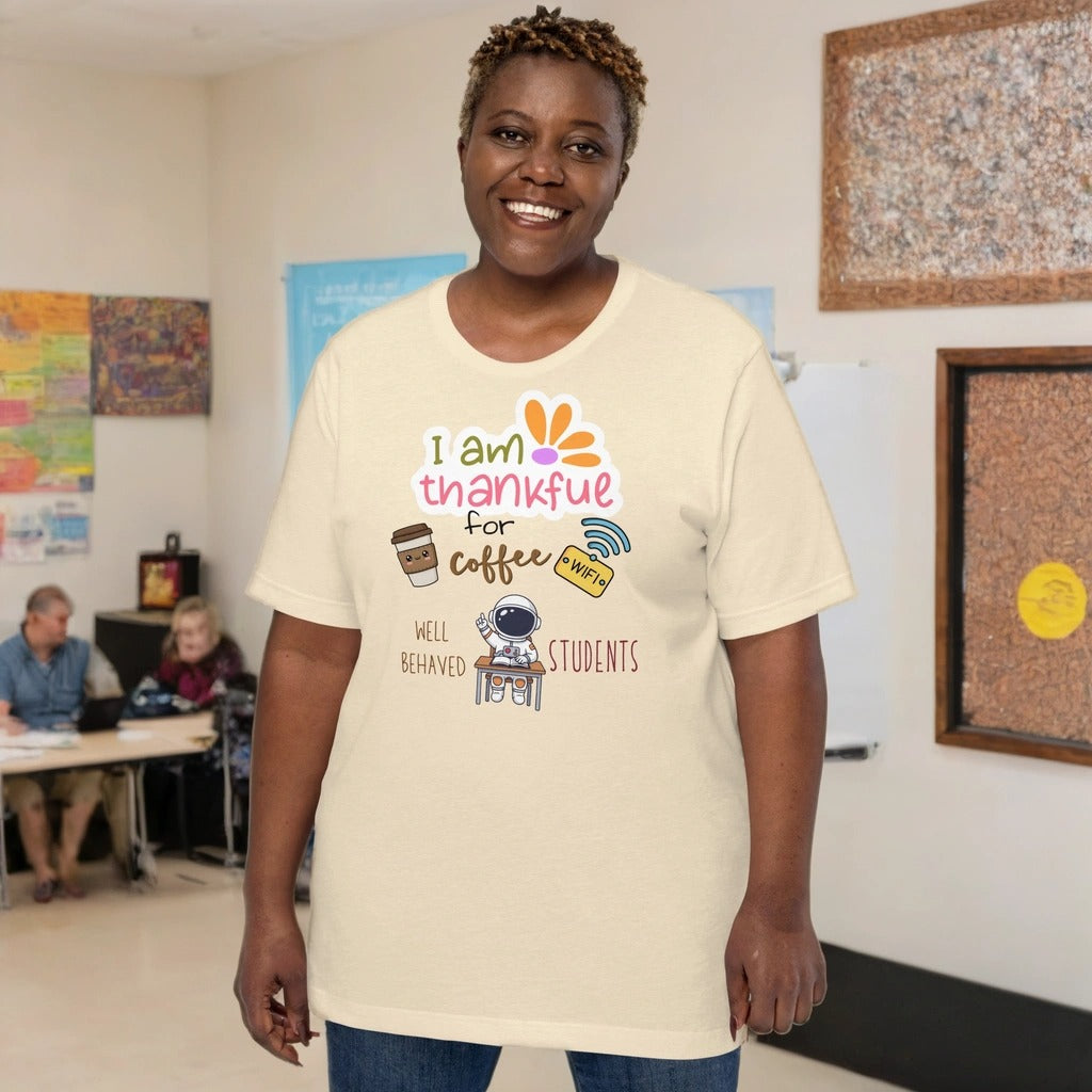 Thankful Teacher Tee - Women's
