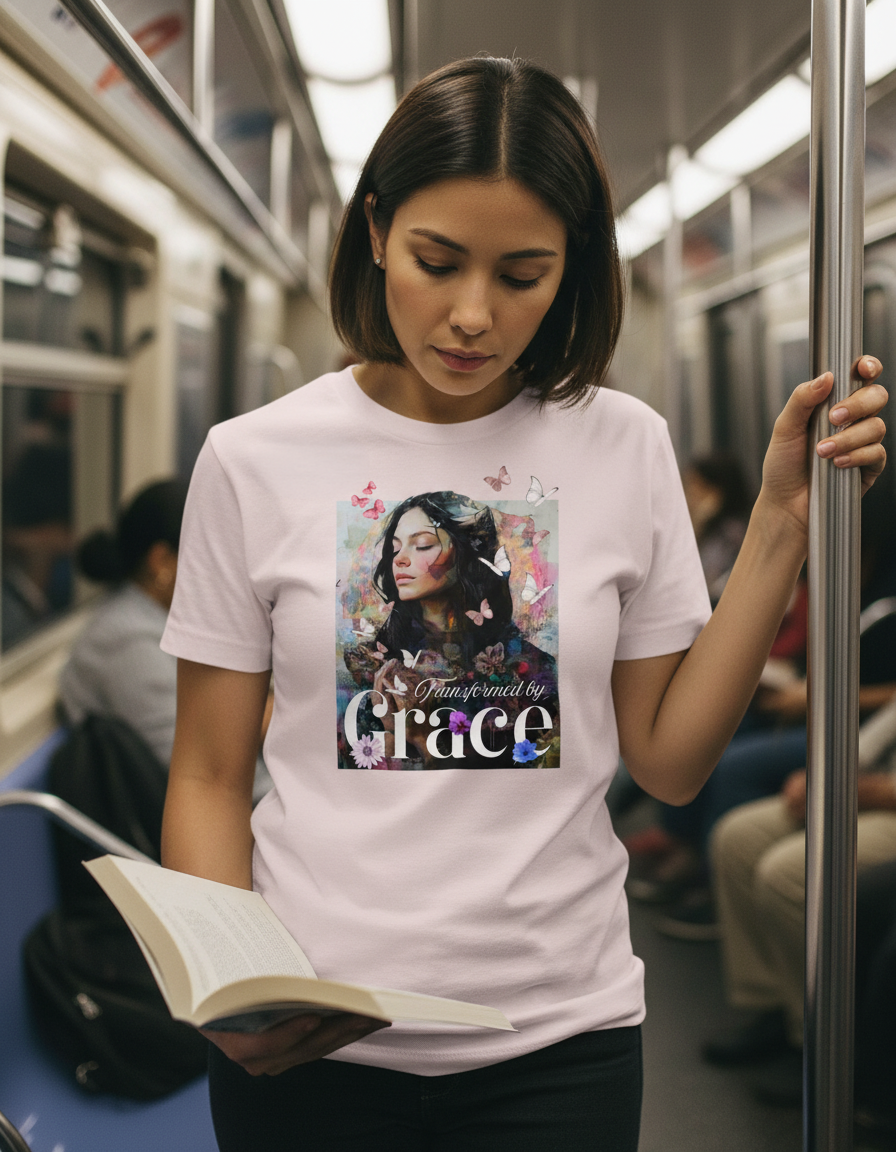 Transformed by Grace T-shirt Woman