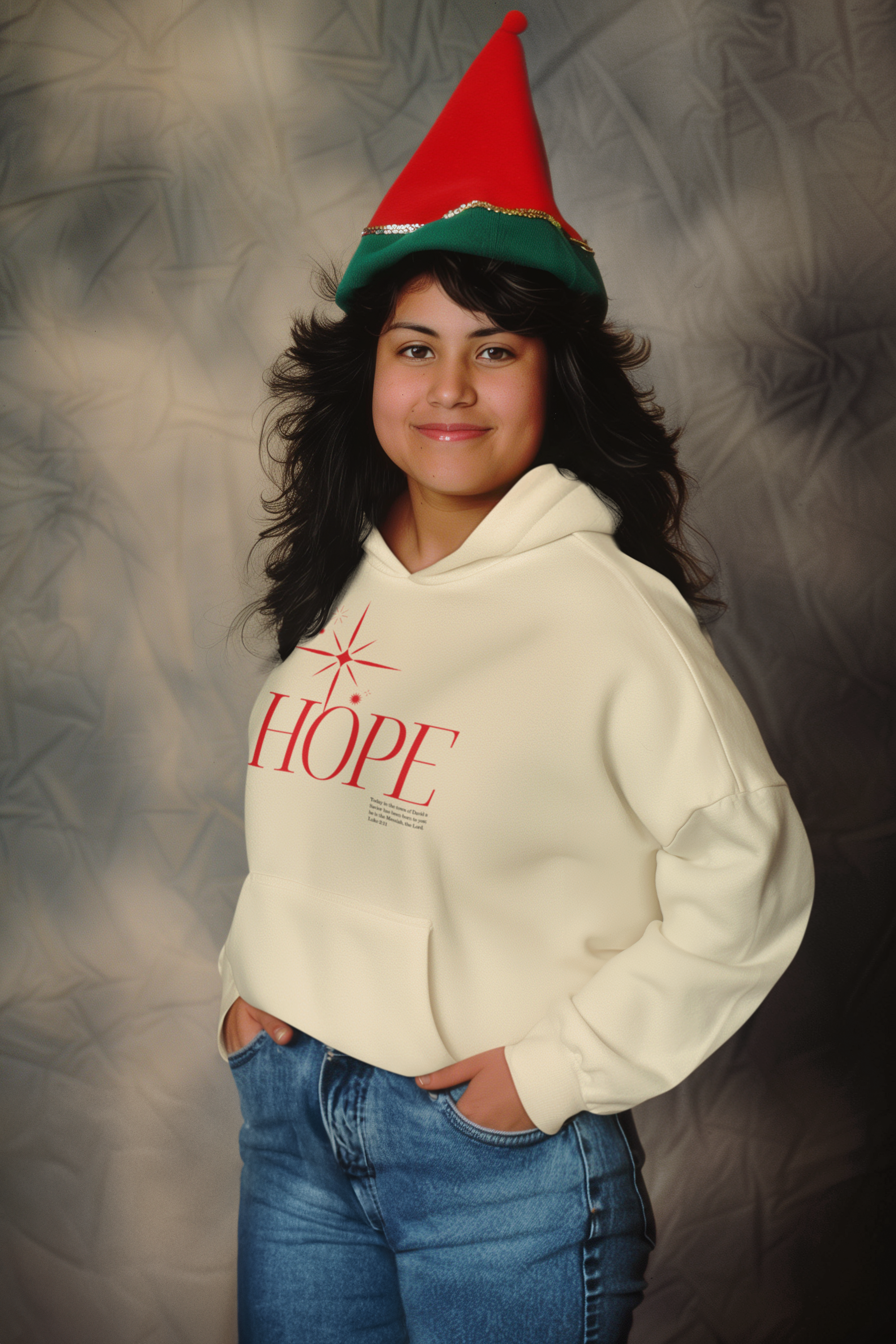 Hope Christmas Hoodie - Women's
