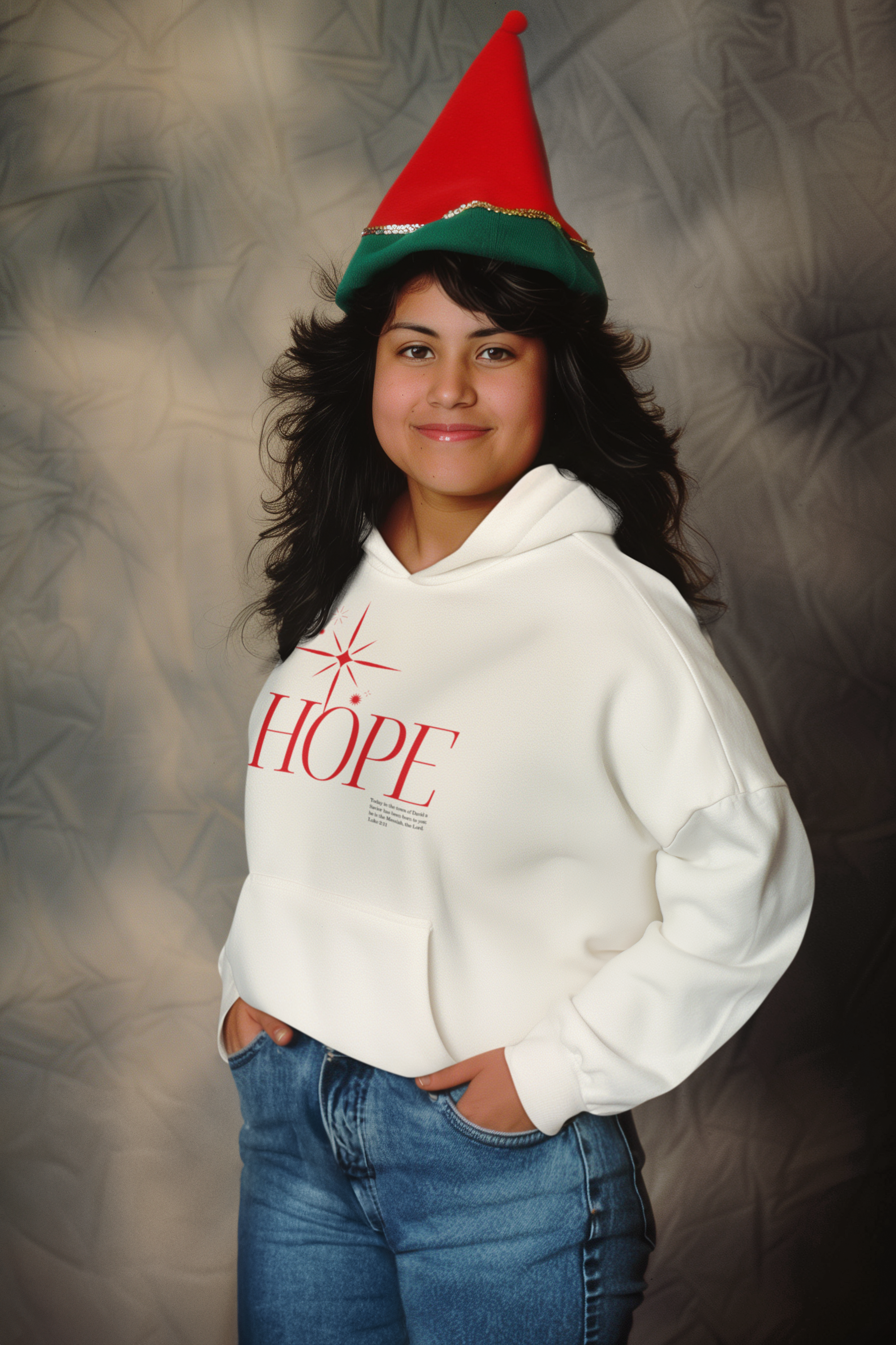Hope Christmas Hoodie - Women's