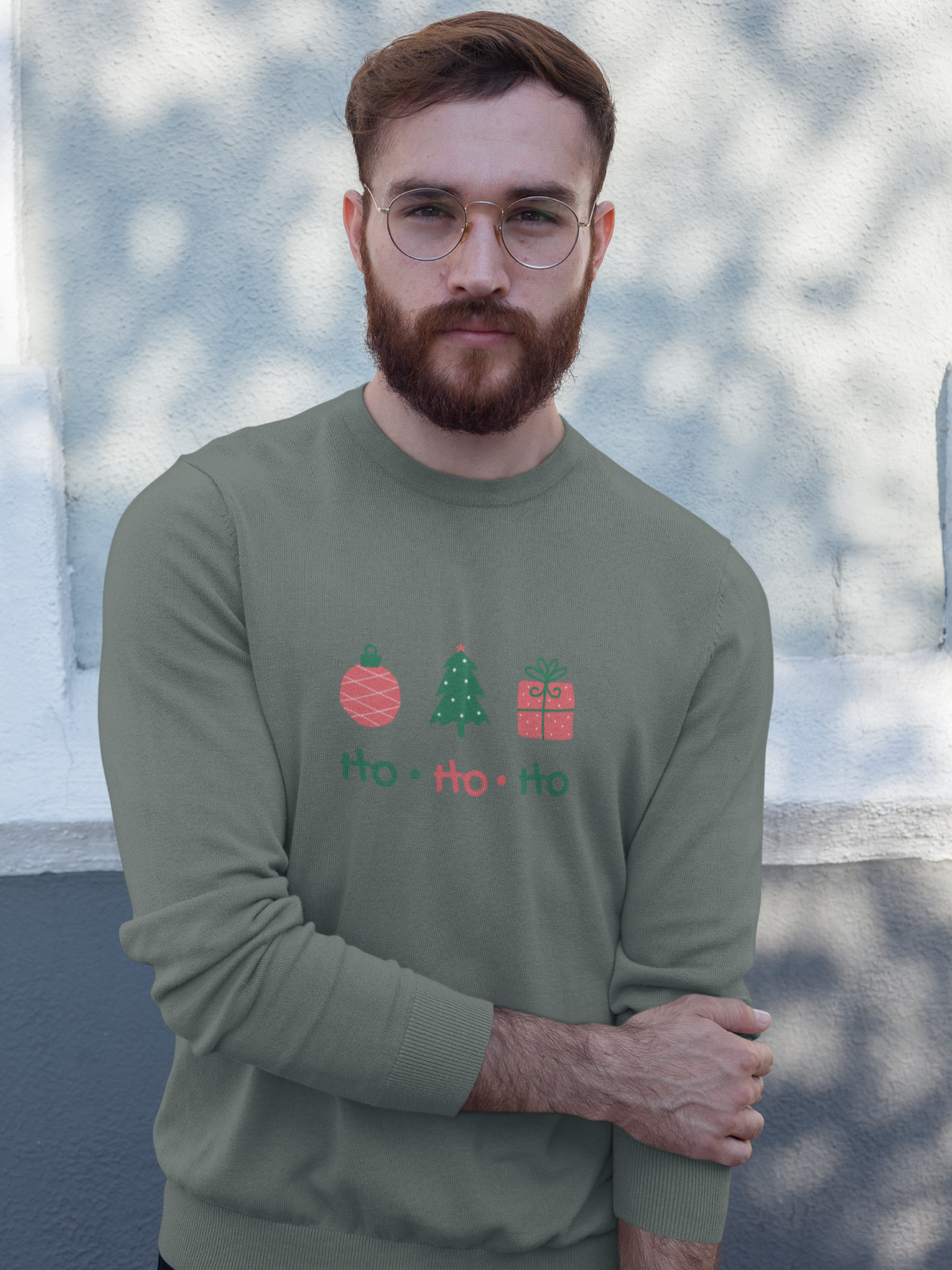 Ho Ho Ho Sweatshirt (Version 2) - Men's