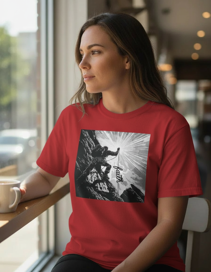 Climb of Faith - Woman's Tee