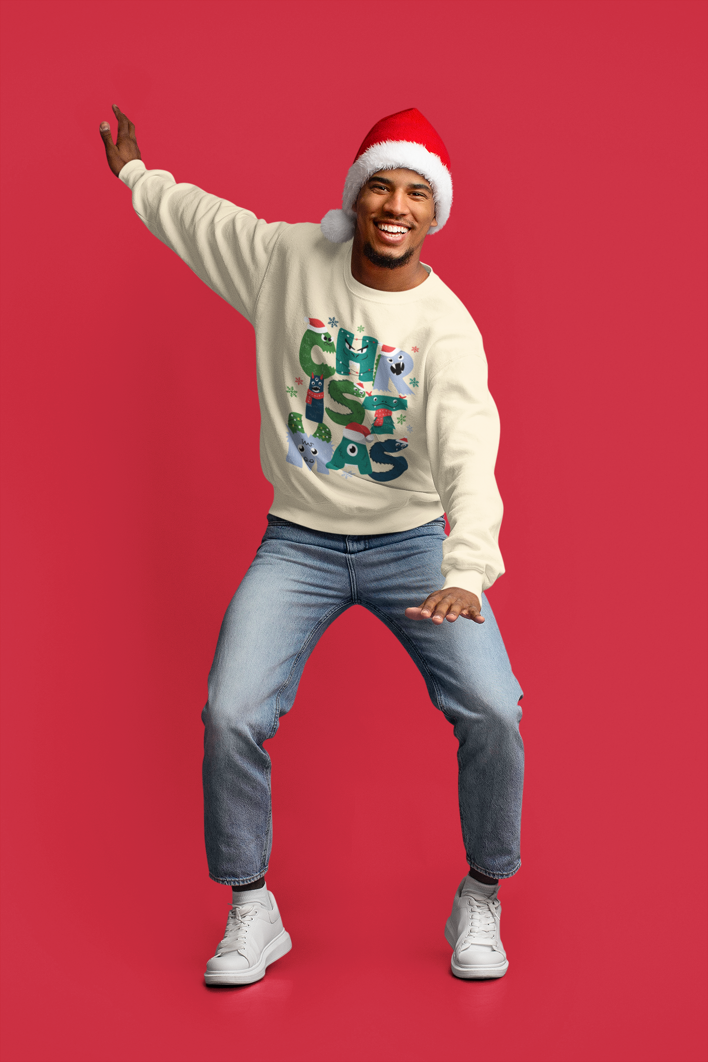 Christmas Monsters Hoodie - Men's