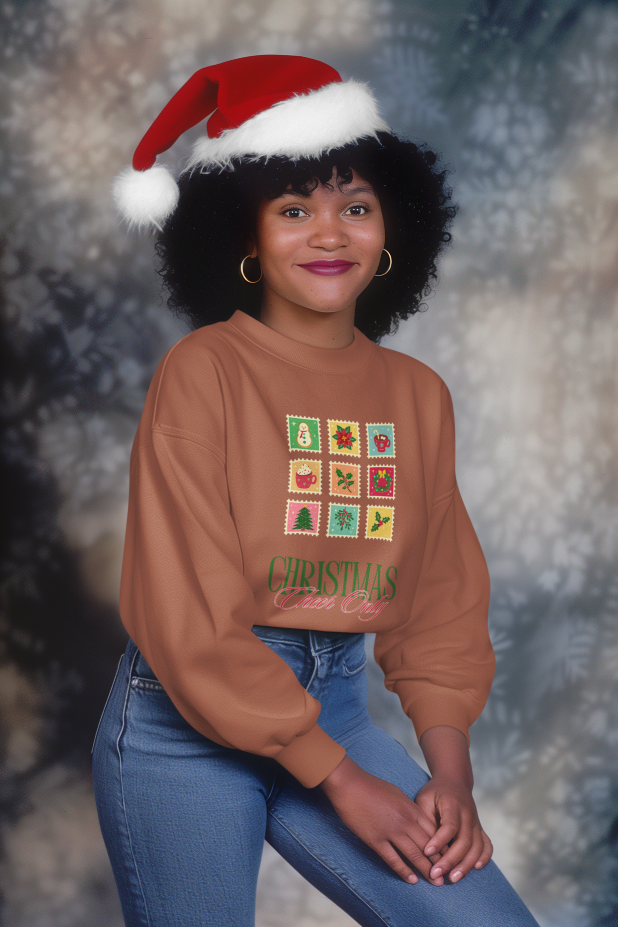 Christmas Cheer Only Sweatshirt - Women's