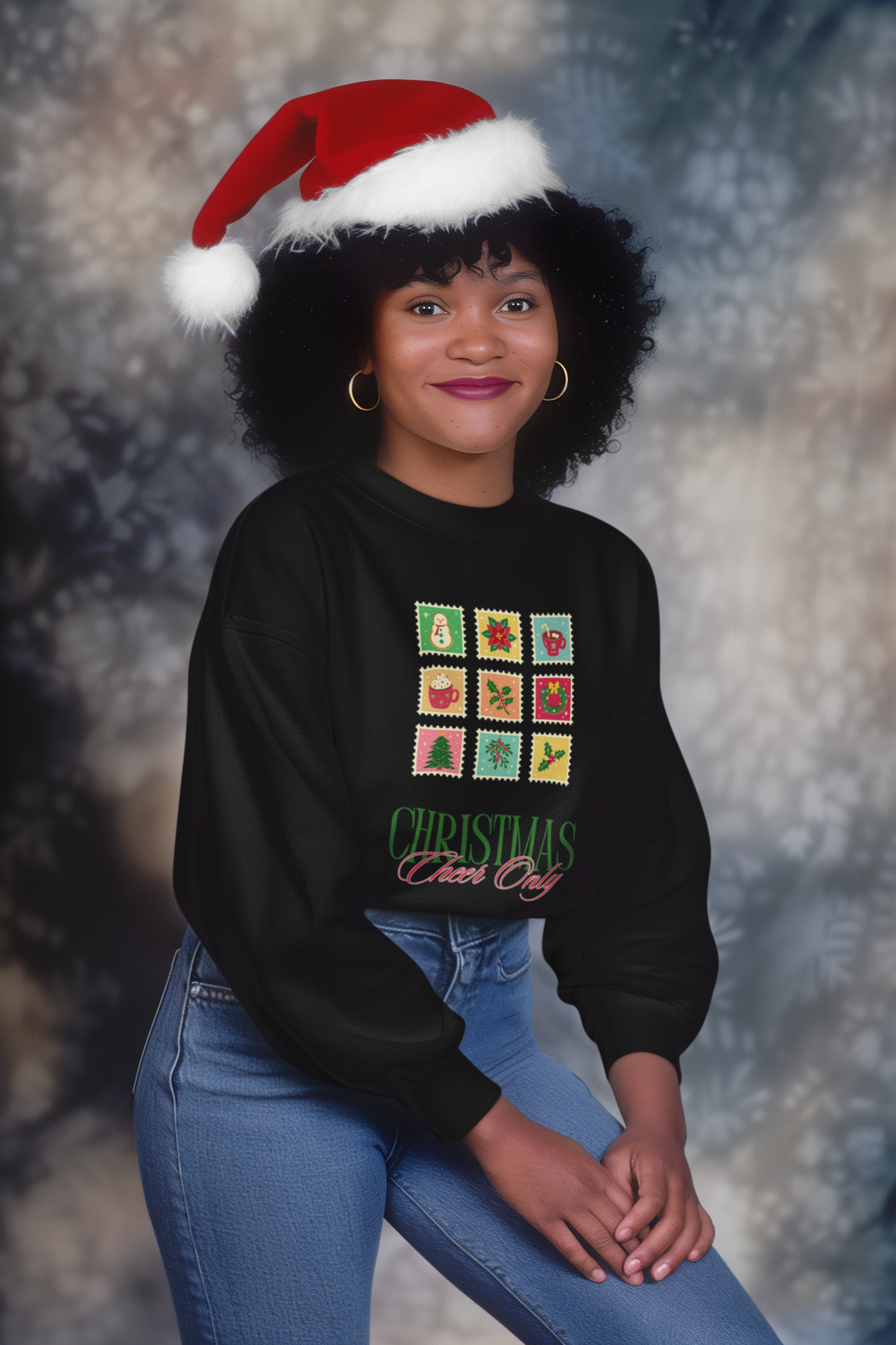 Christmas Cheer Only Sweatshirt - Women's