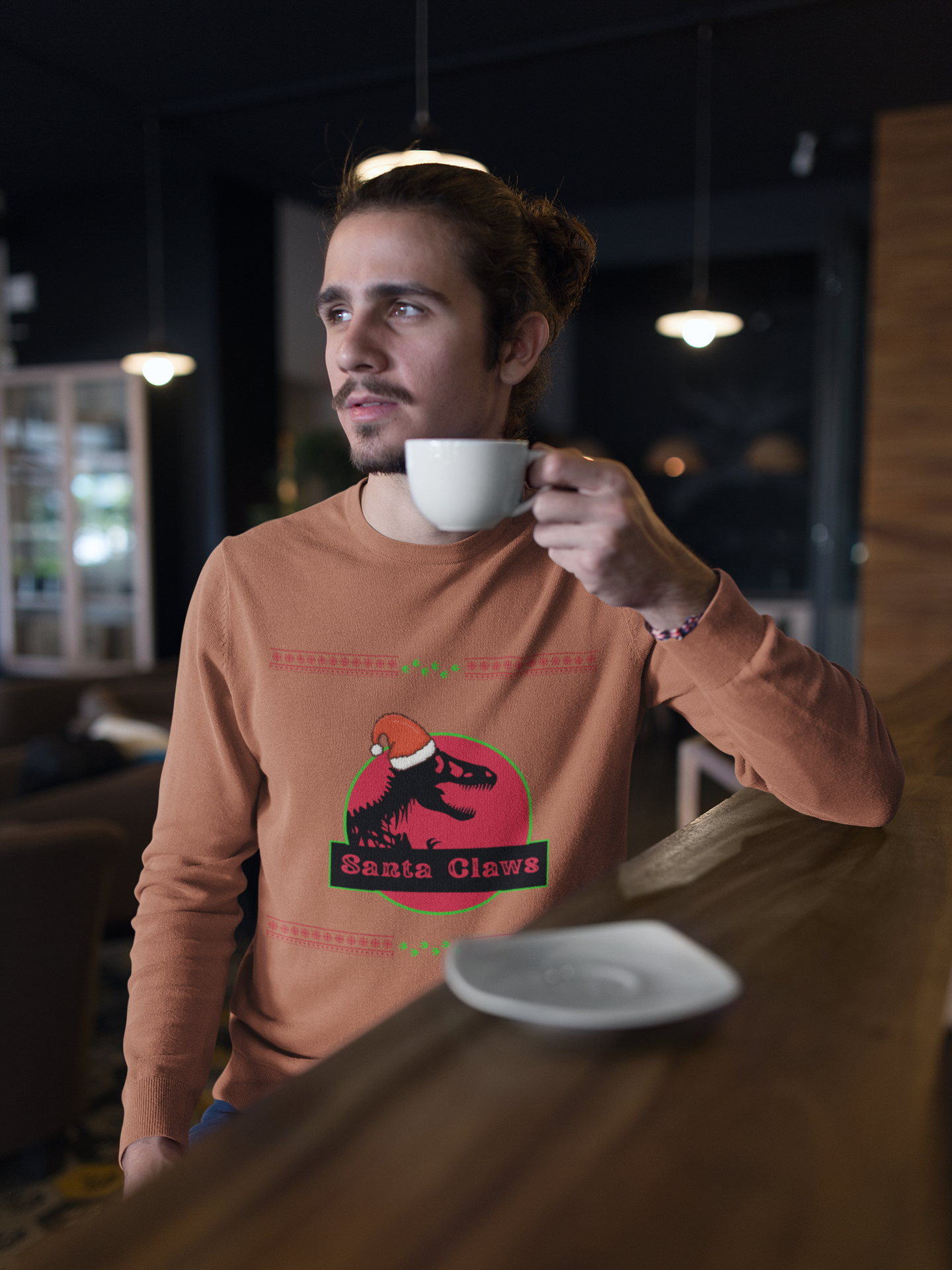 Santa Claws Scary Santa Hoodie - Men's