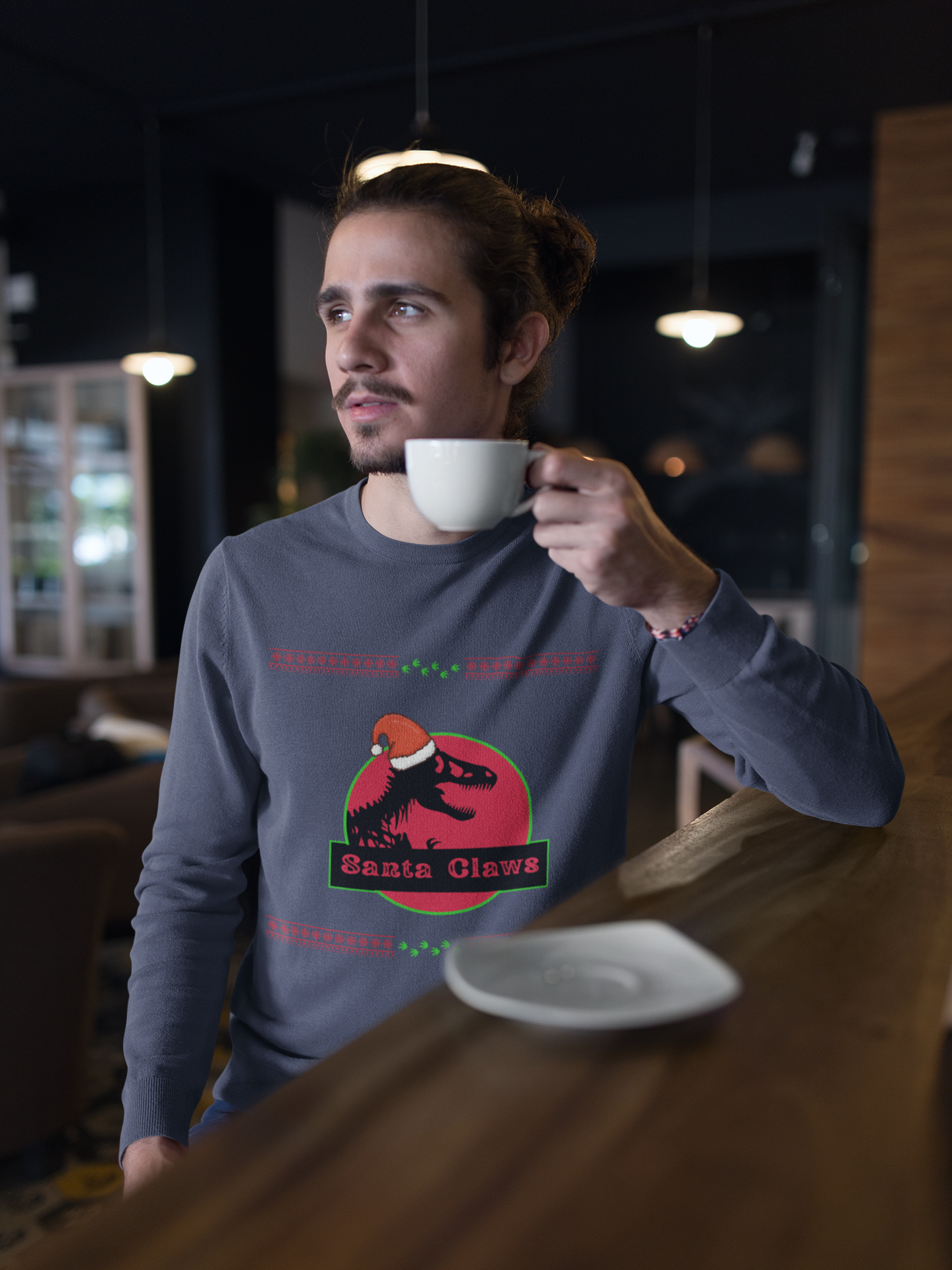 Santa Claws Scary Santa Hoodie - Men's