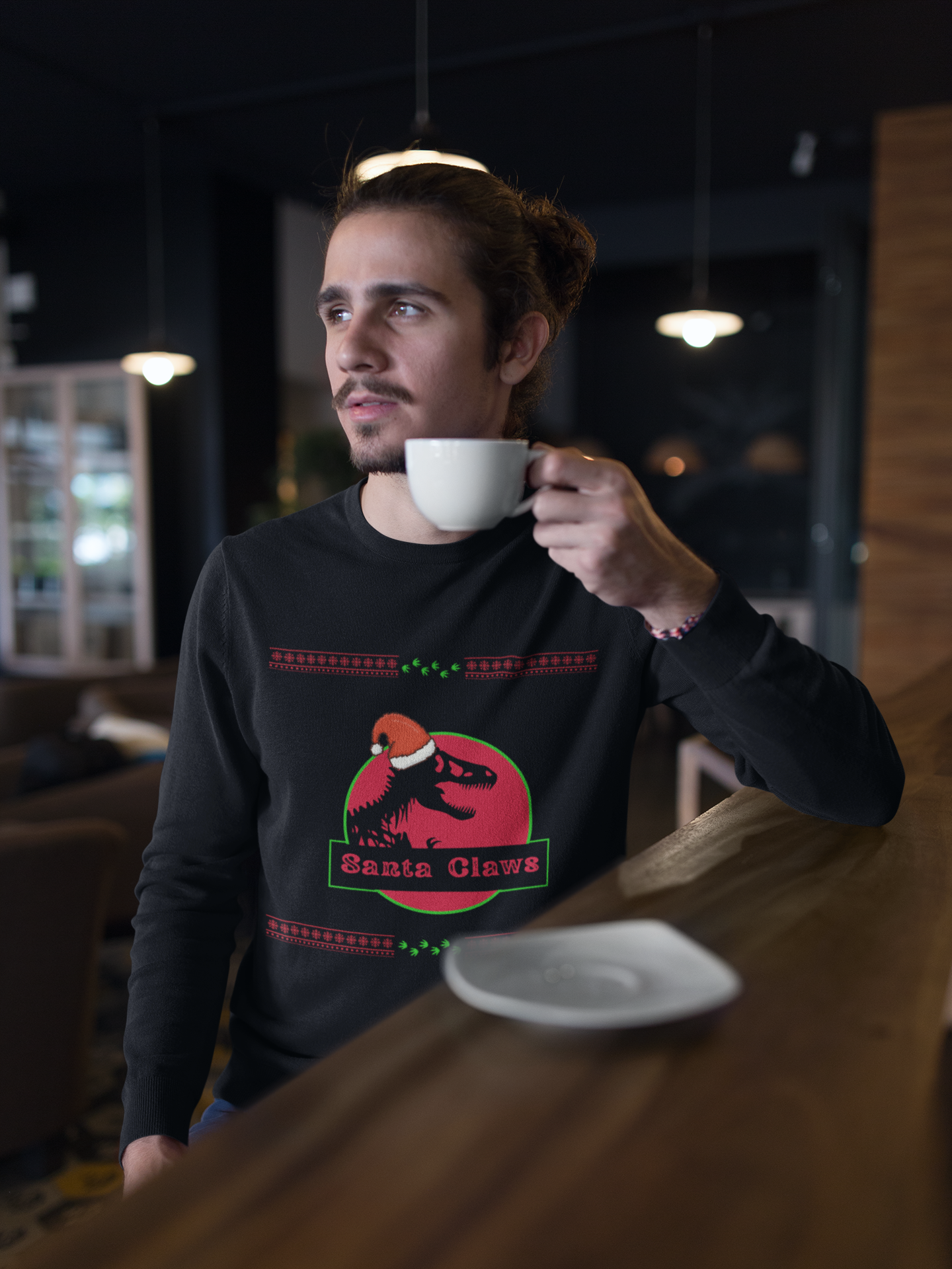 Santa Claws Scary Santa Hoodie - Men's