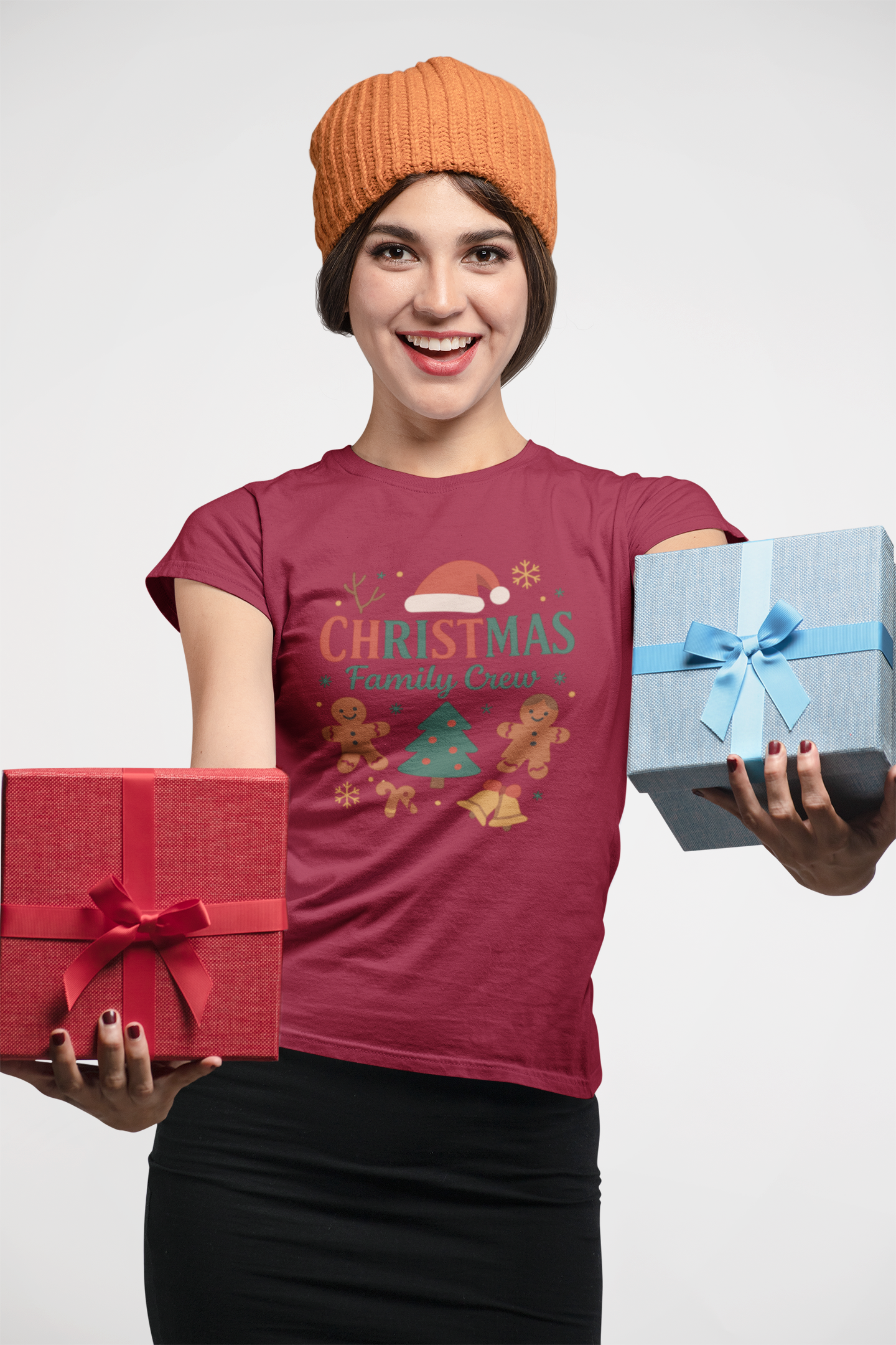 Christmas Family Crew Tee - Women's