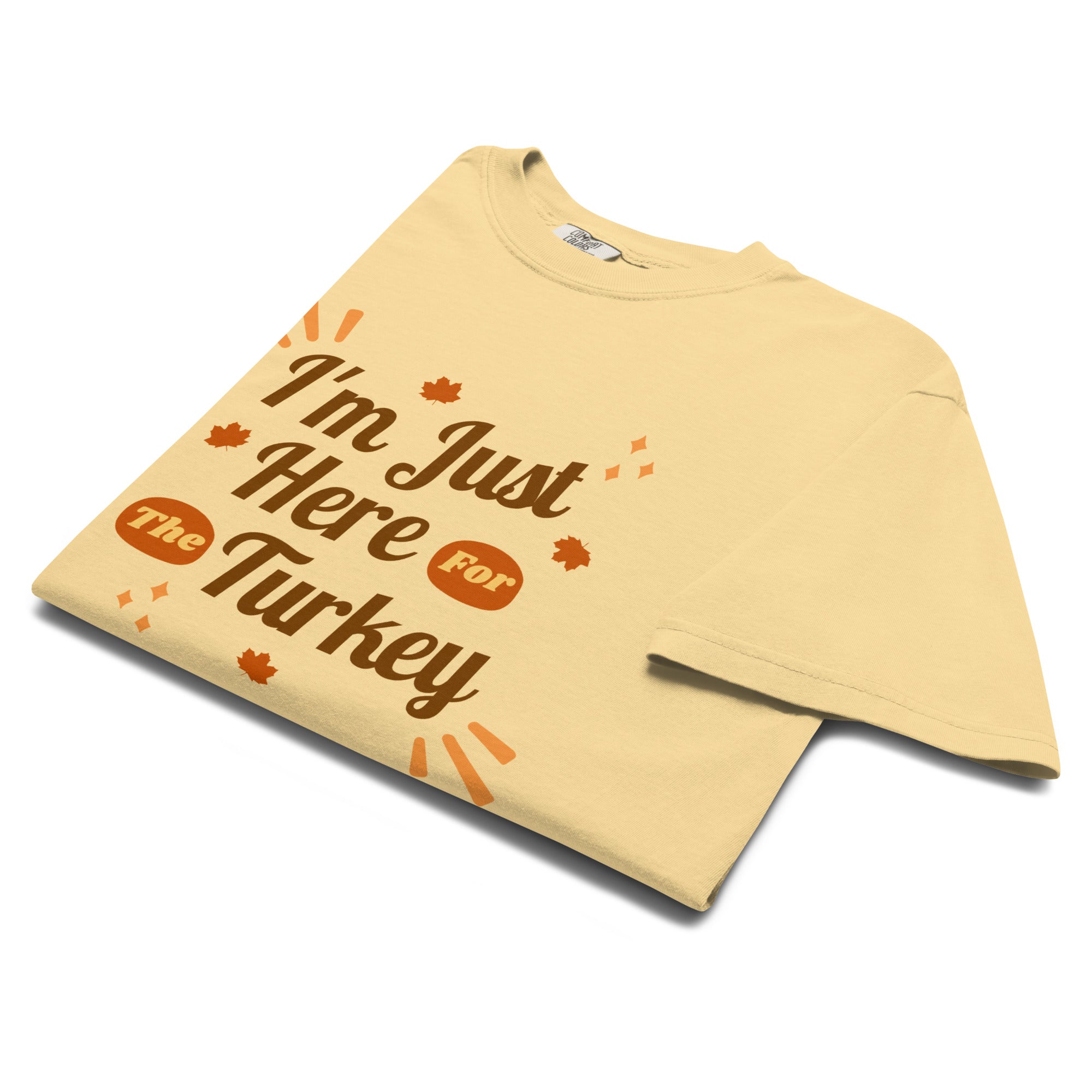 Chic Thanksgiving Turkey T-Shirt for Men