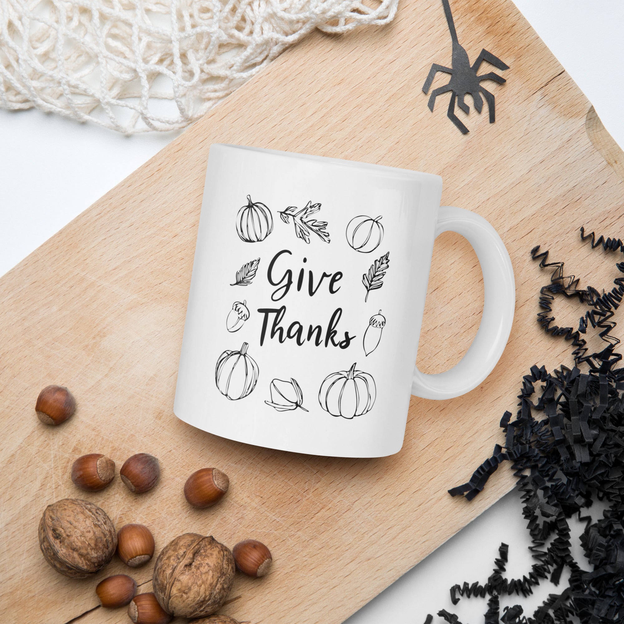 Give Thanks Mug