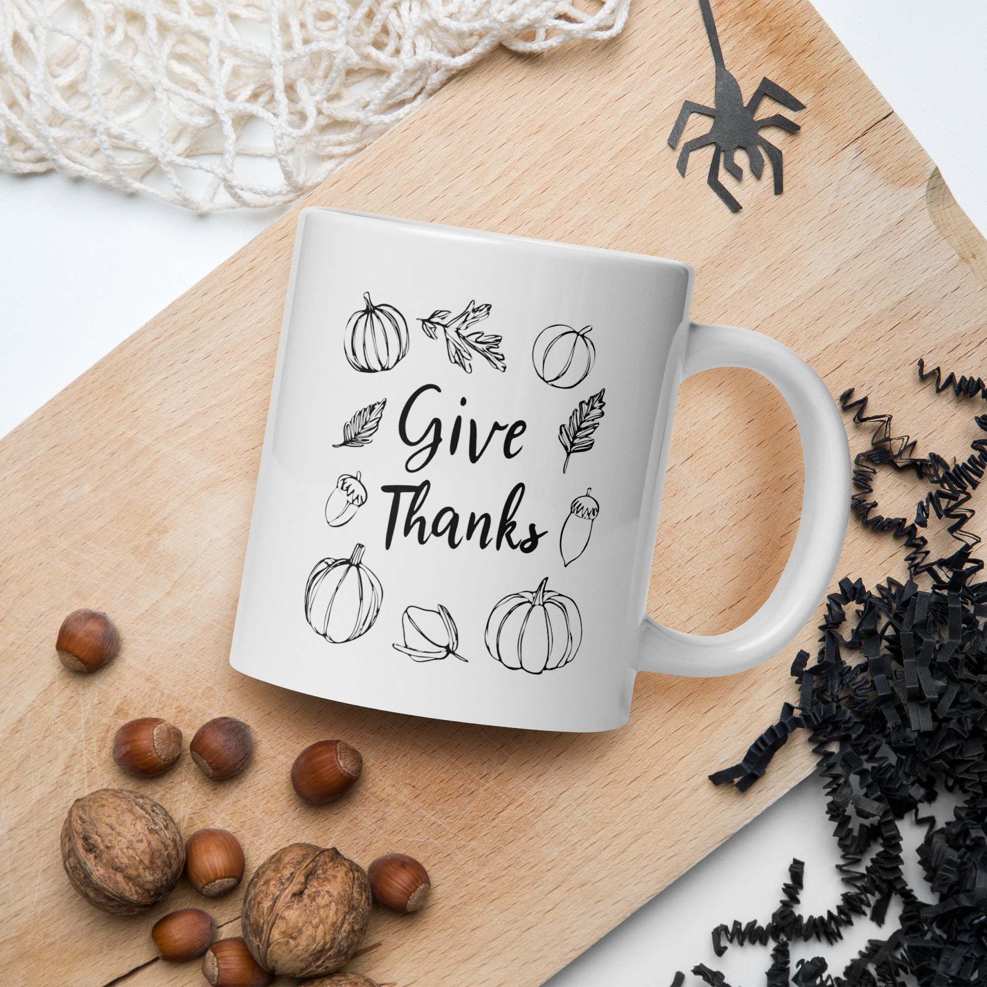 Give Thanks Mug