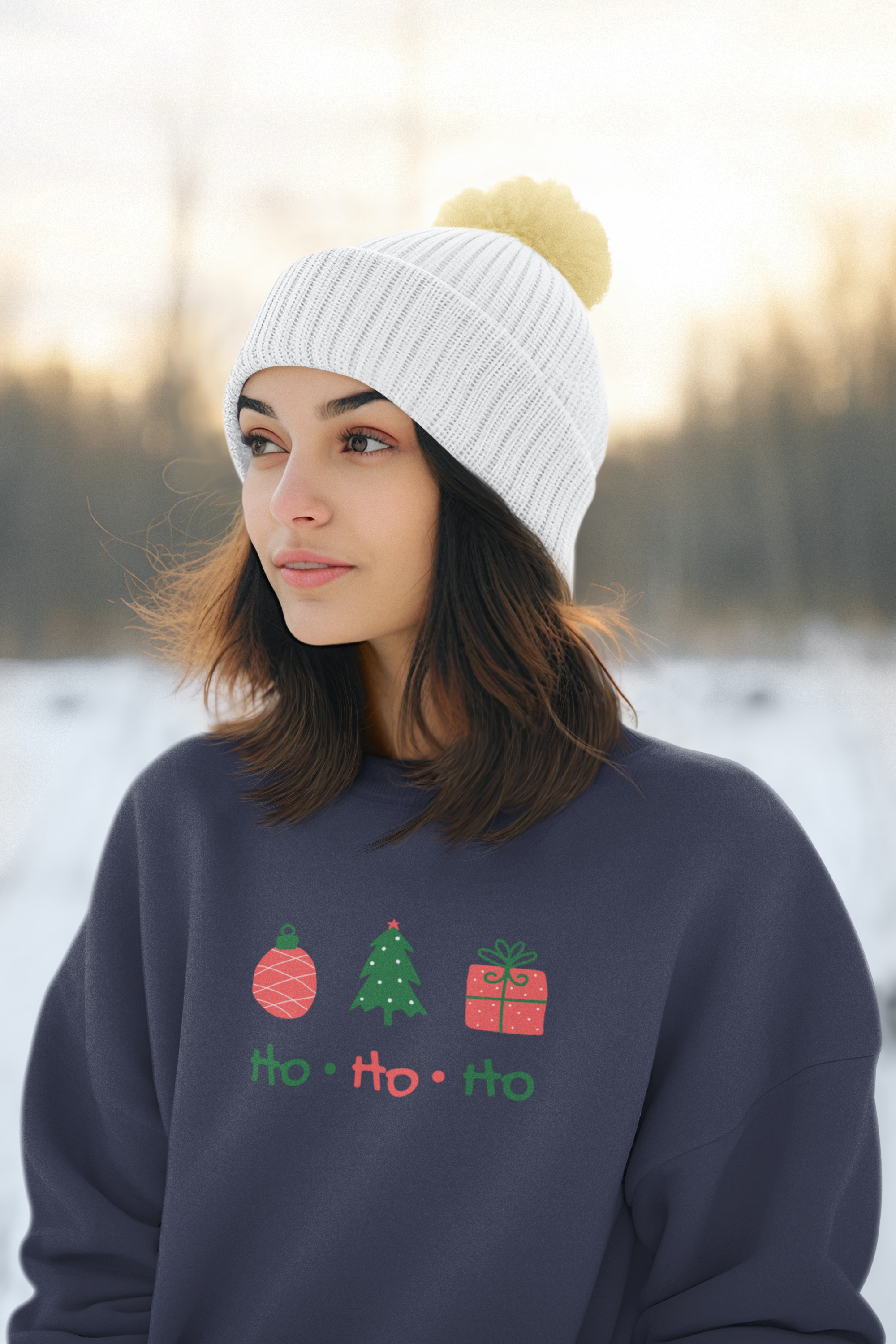 Ho Ho Ho Sweatshirt (Version 2) - Women's