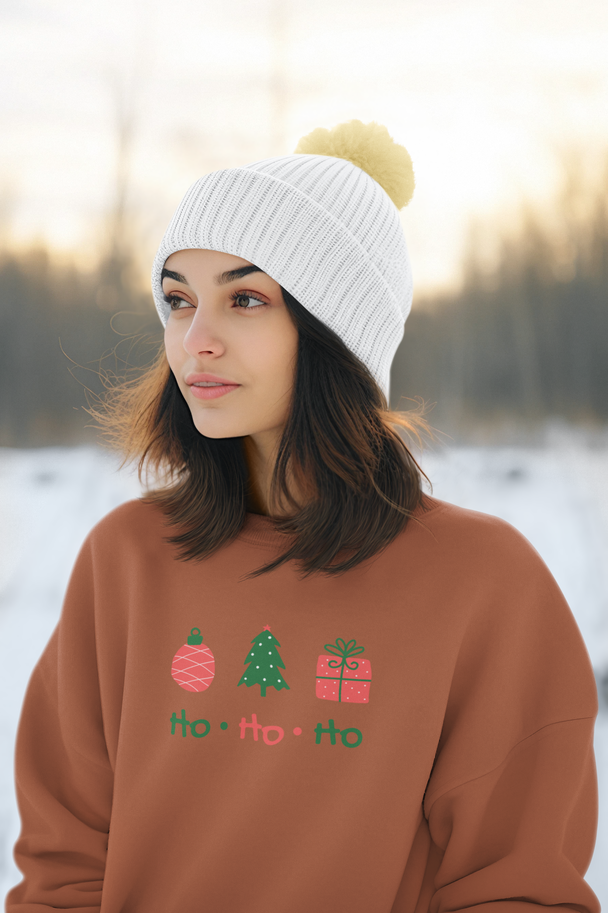Ho Ho Ho Sweatshirt (Version 2) - Women's