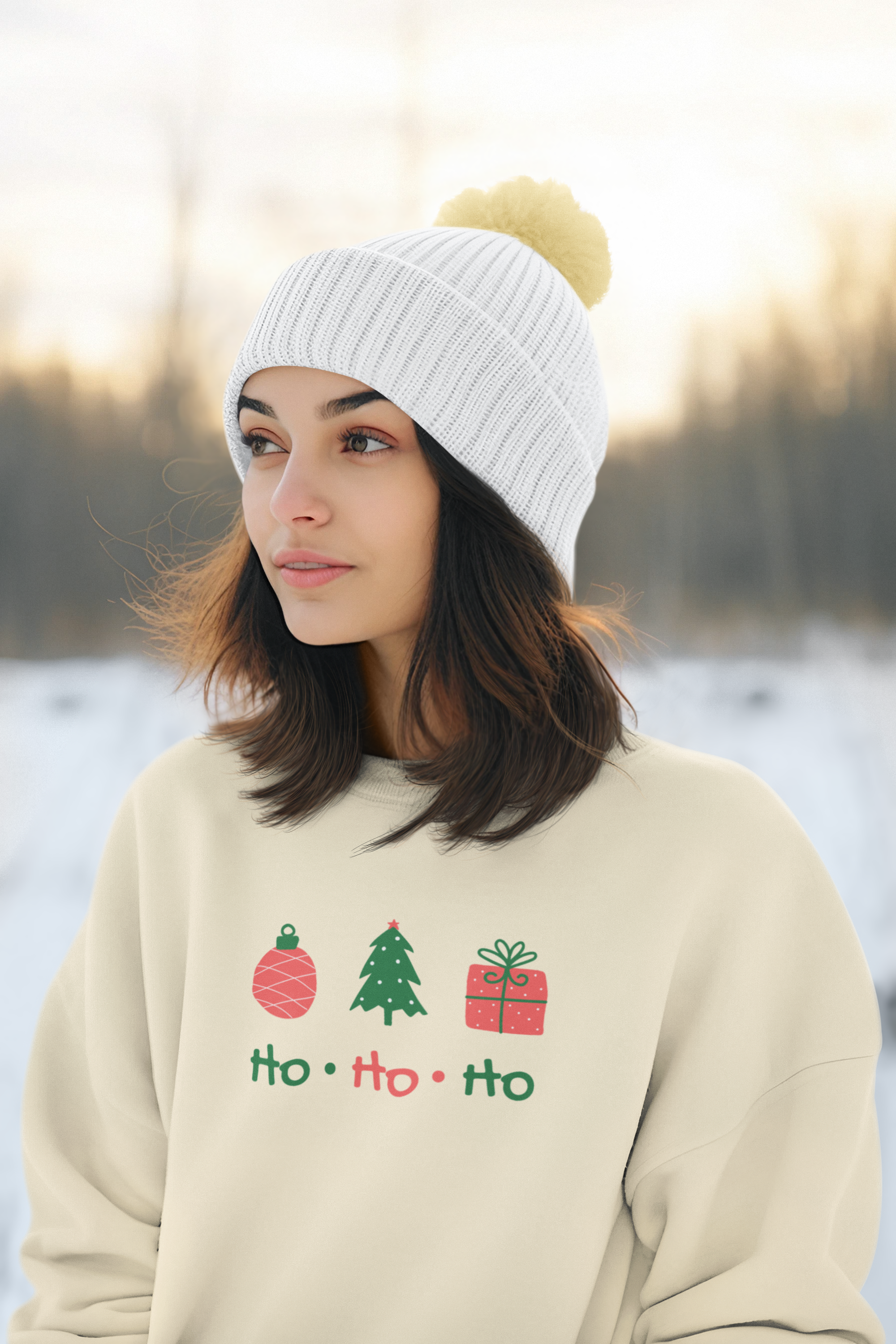 Ho Ho Ho Sweatshirt (Version 2) - Women's