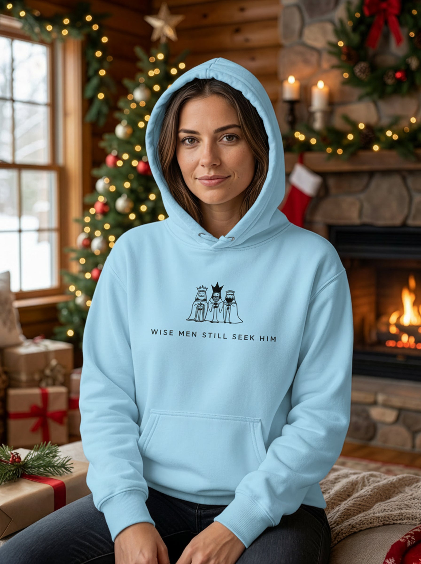 Wise Men Seek Him Hoodie - Women's