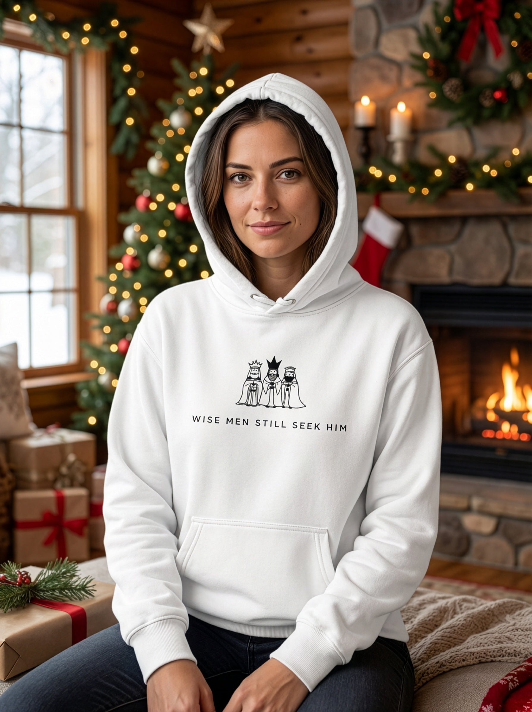 Wise Men Seek Him Hoodie - Women's