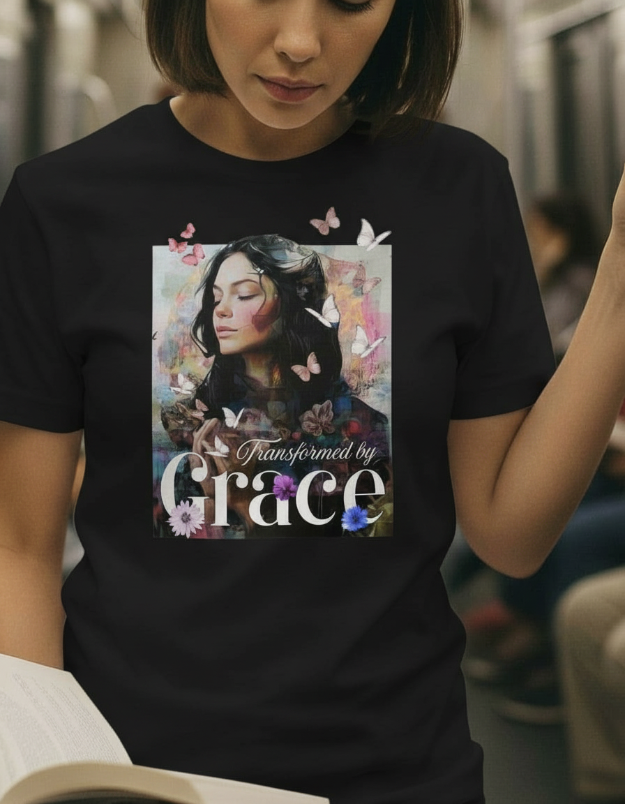 Transformed by Grace T-shirt Woman