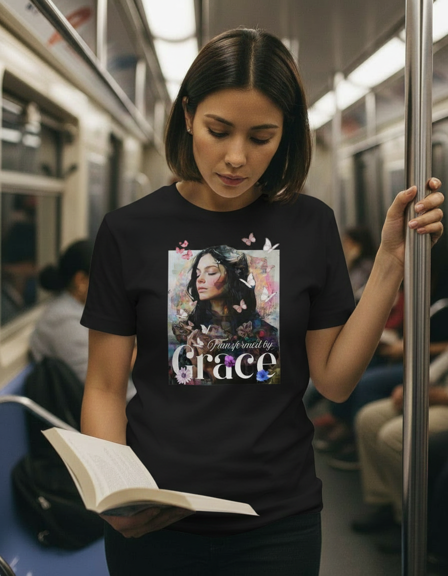 Transformed by Grace T-shirt Woman