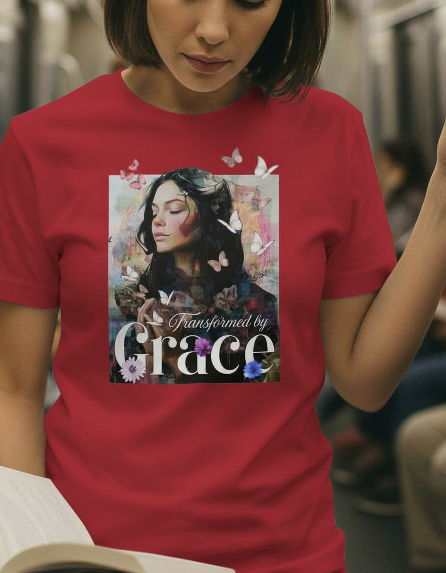 Transformed by Grace T-shirt Woman